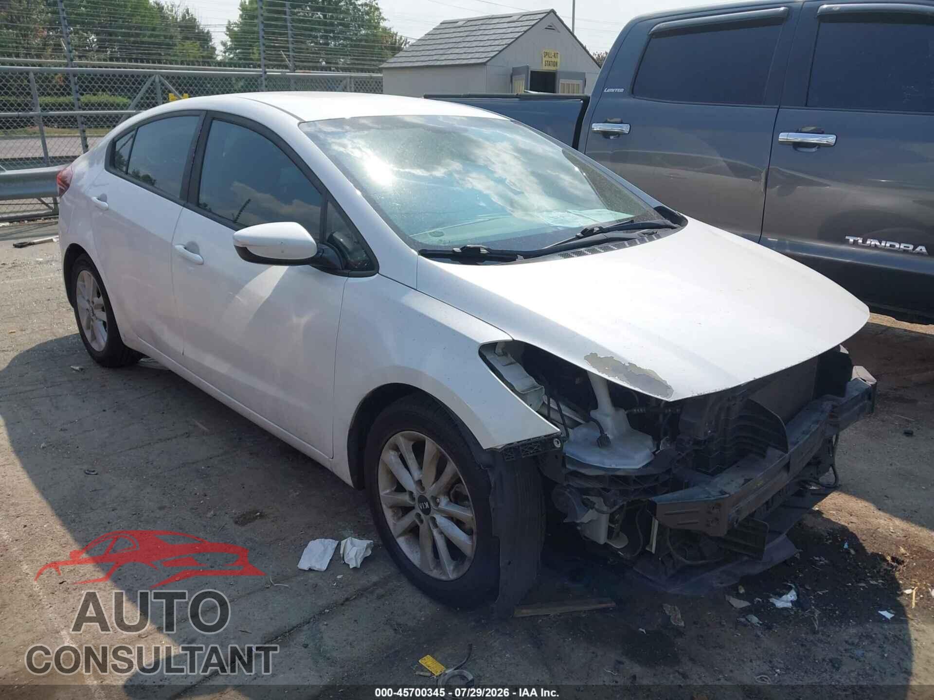 KIA FORTE 2017 - 3KPFL4A71HE149105
