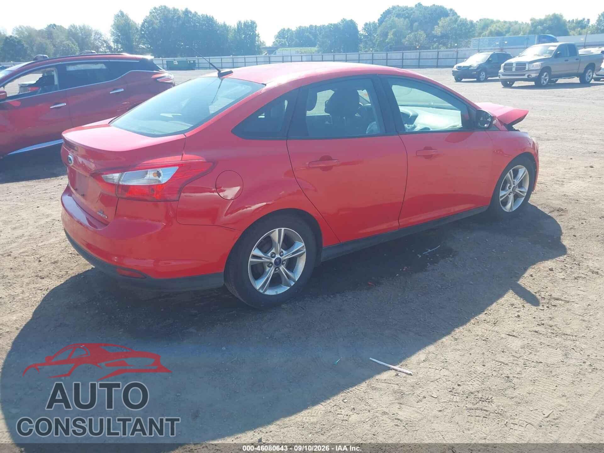 FORD FOCUS 2014 - 1FADP3F27EL287758