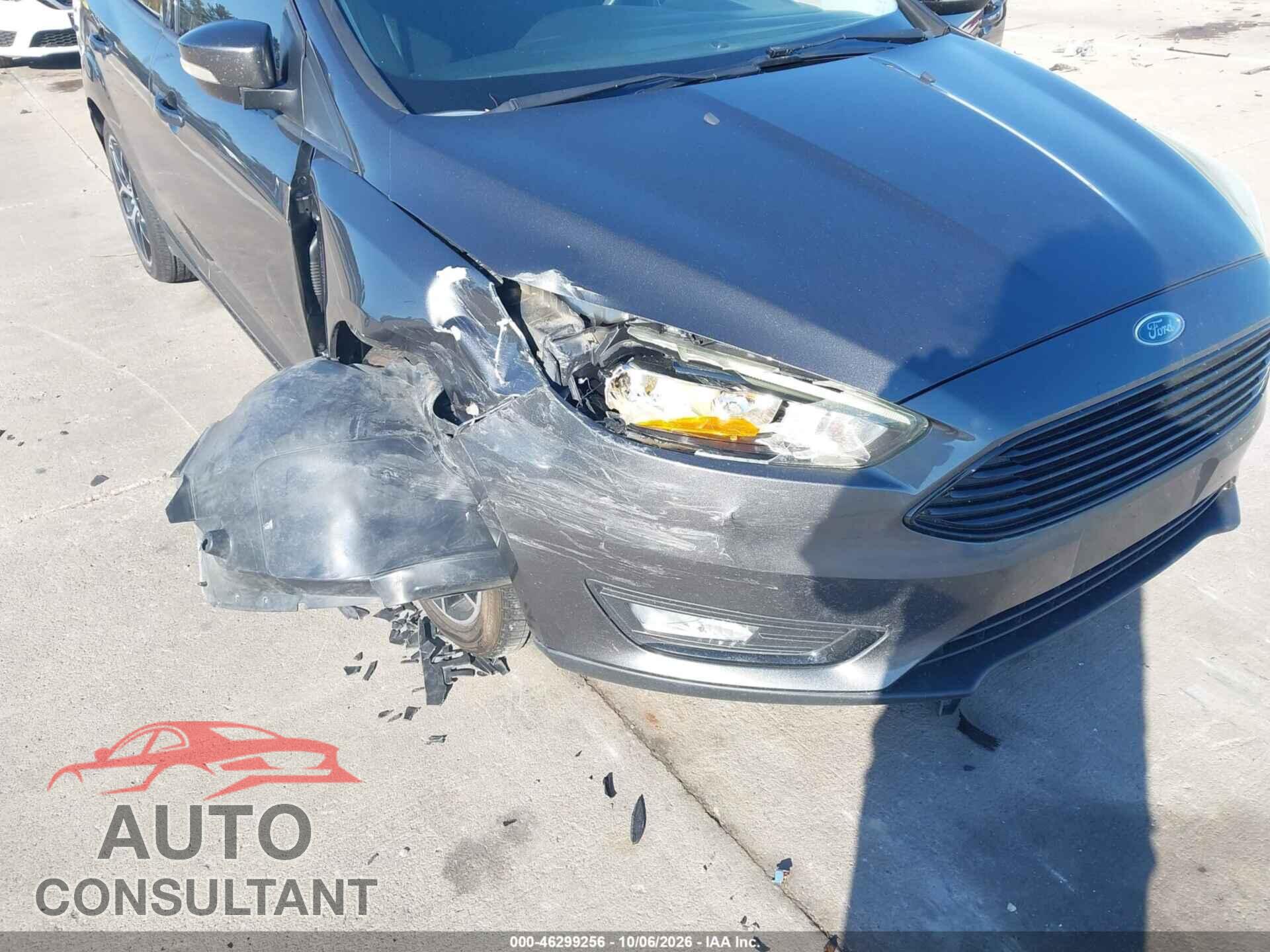 FORD FOCUS 2017 - 1FADP3FEXHL282097