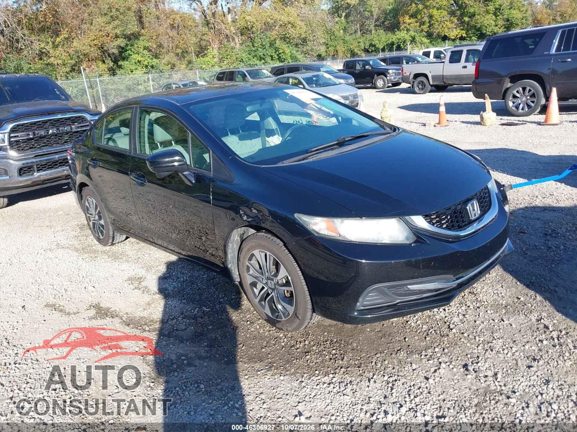 HONDA CIVIC 2014 - 19XFB2F89EE245715