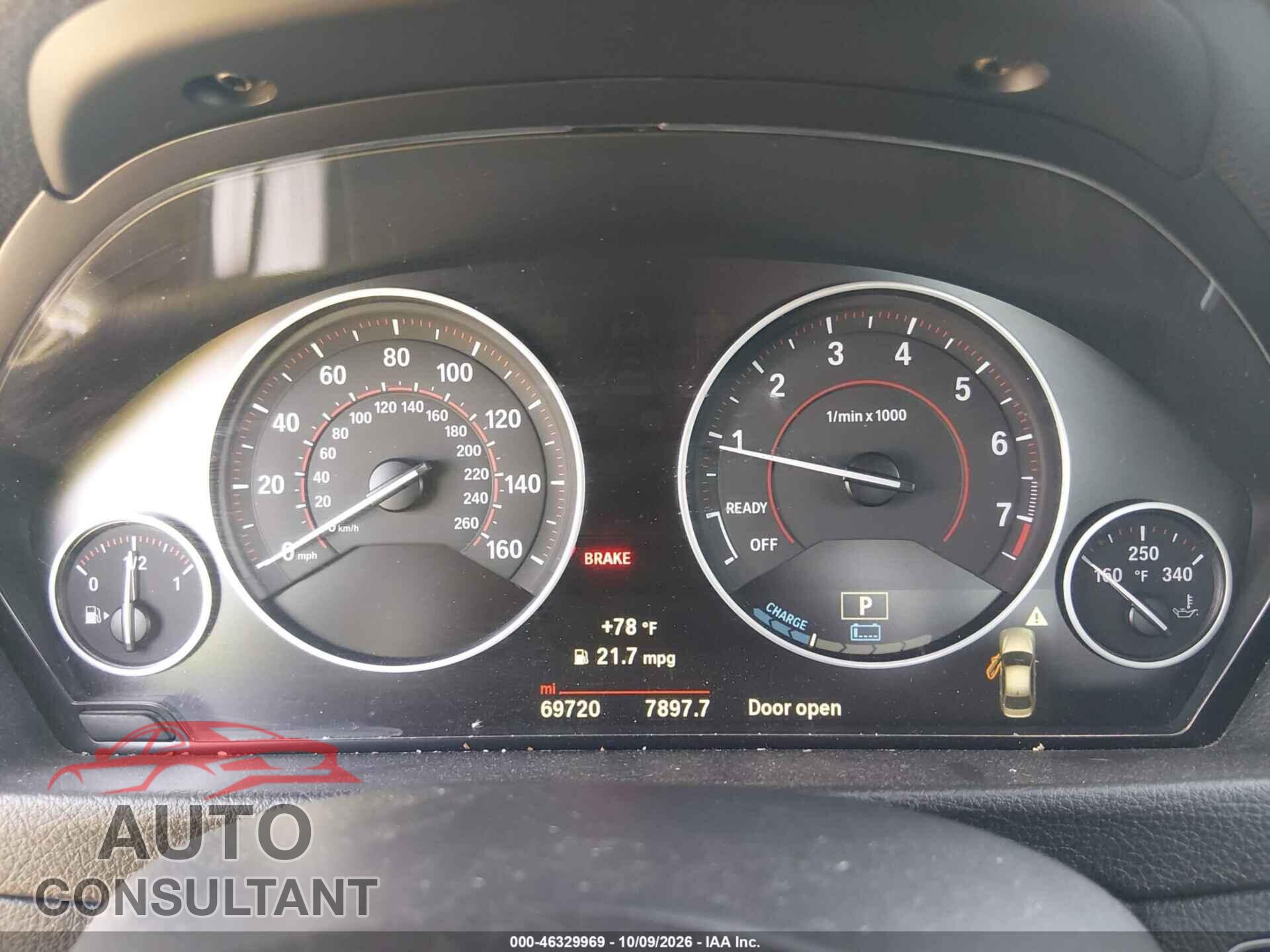 BMW 330E 2017 - WBA8E1C59HK895132