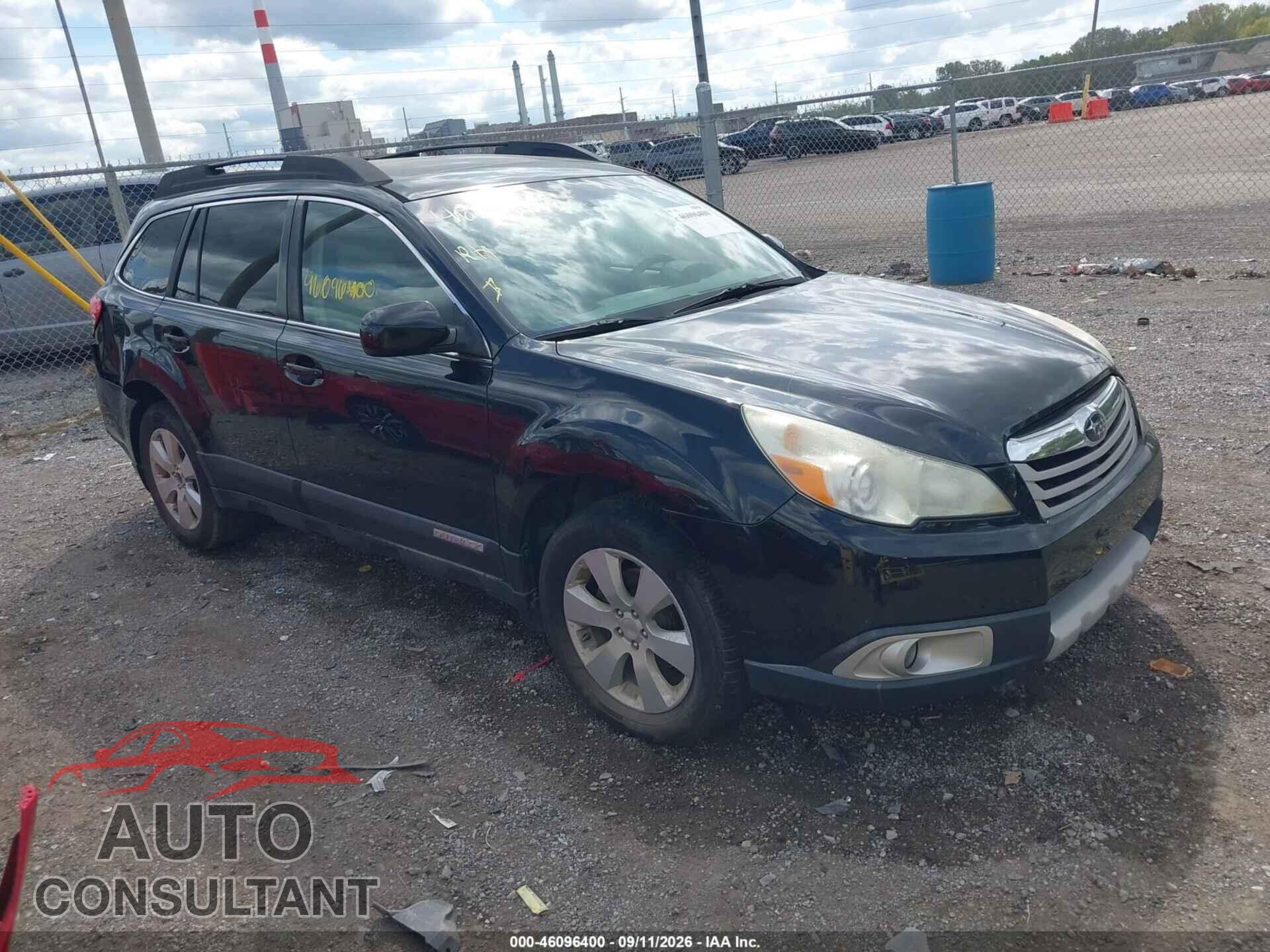 SUBARU OUTBACK 2012 - 4S4BRCGC8C3255039