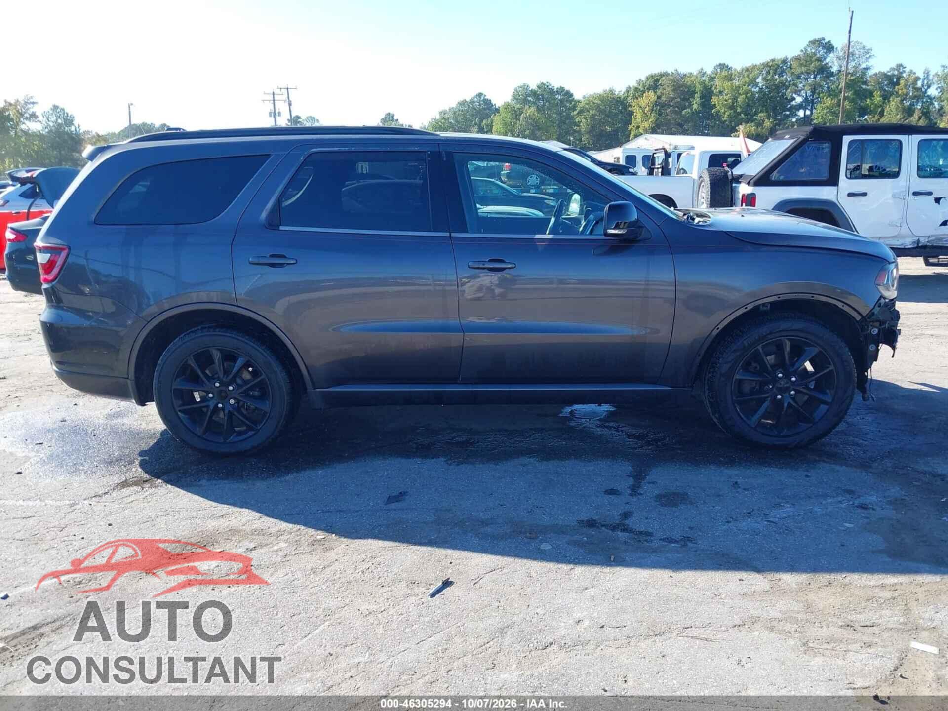 DODGE DURANGO 2017 - 1C4SDJCT3HC950825