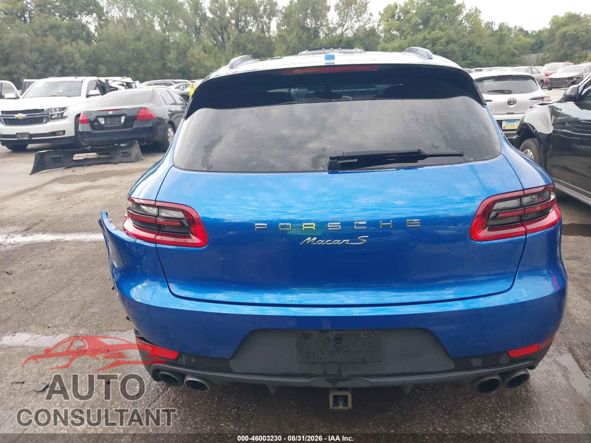 PORSCHE MACAN 2016 - WP1AB2A54GLB41536