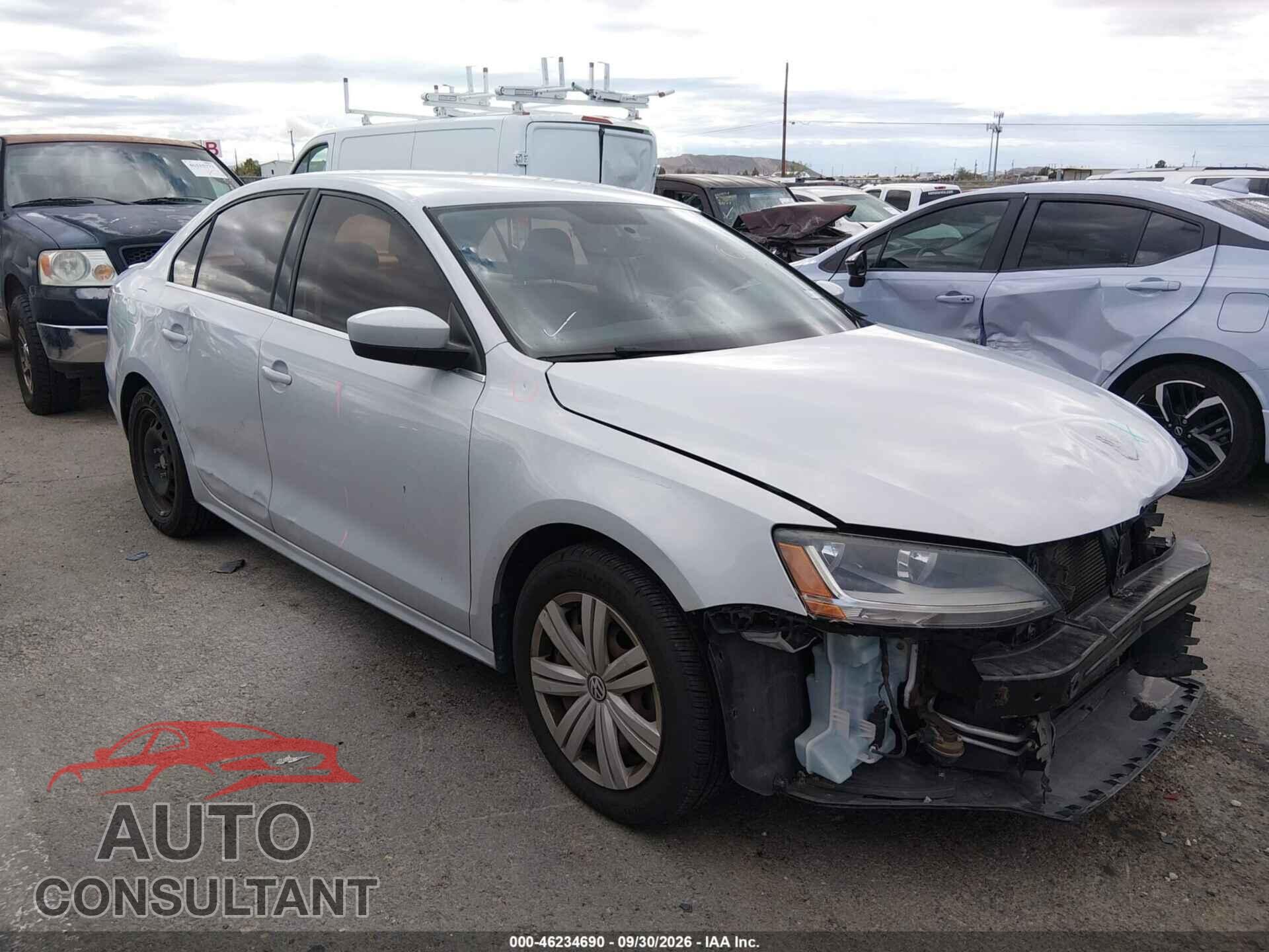 VOLKSWAGEN JETTA 2017 - 3VW2B7AJ9HM374857