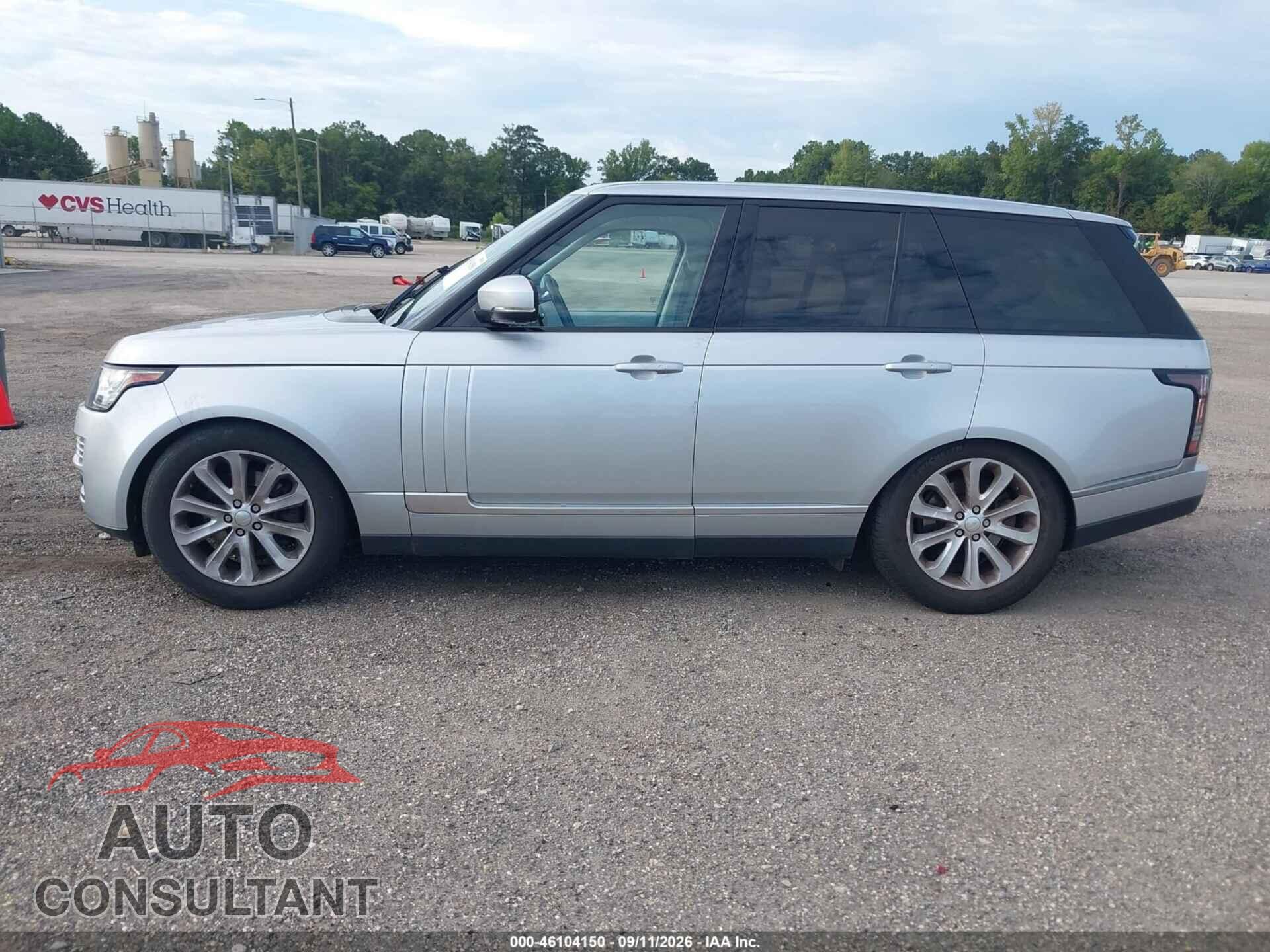 LAND ROVER RANGE ROVER 2015 - SALGS2VF4FA206483