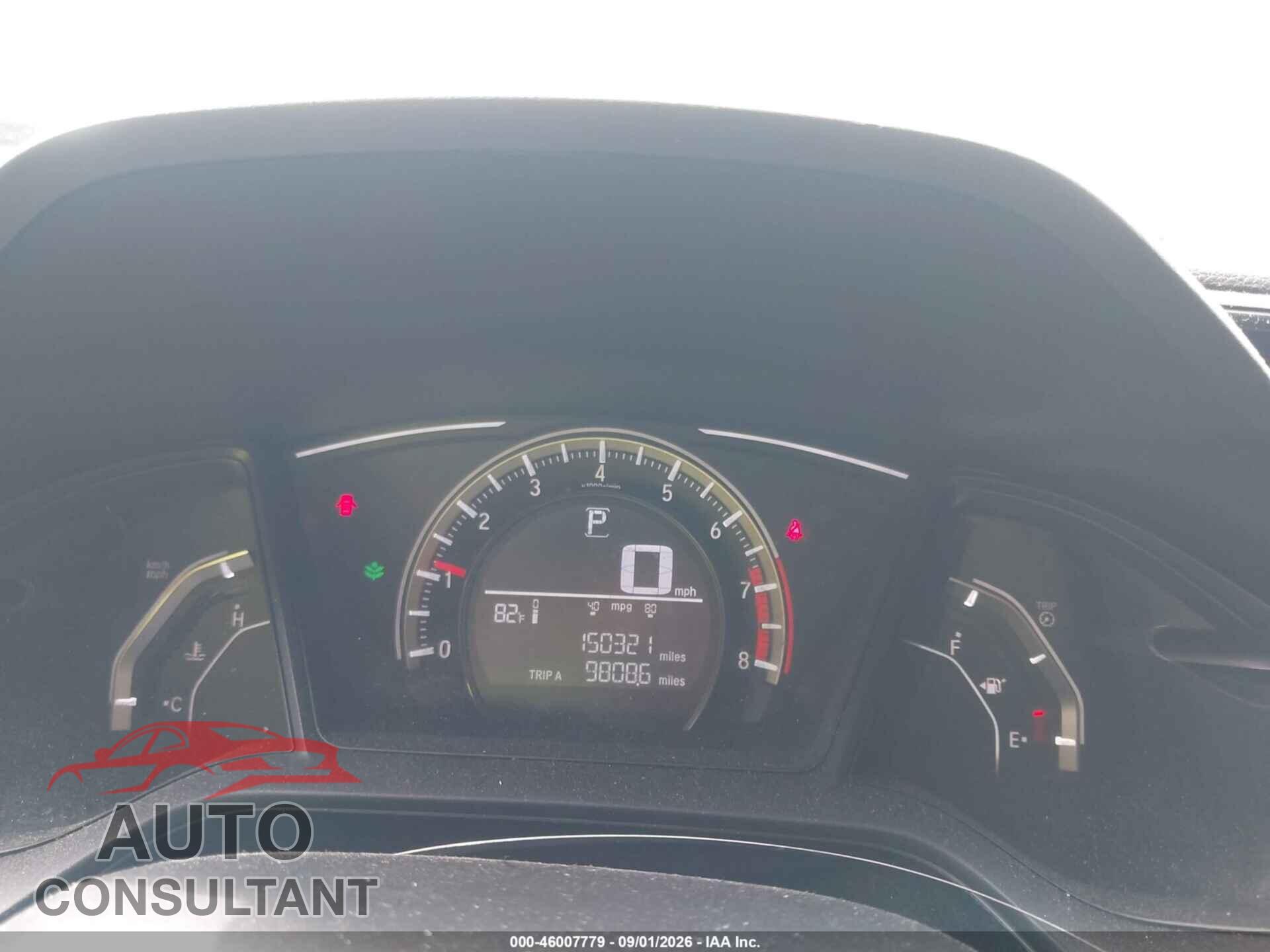 HONDA CIVIC 2017 - 19XFC2F52HE217827