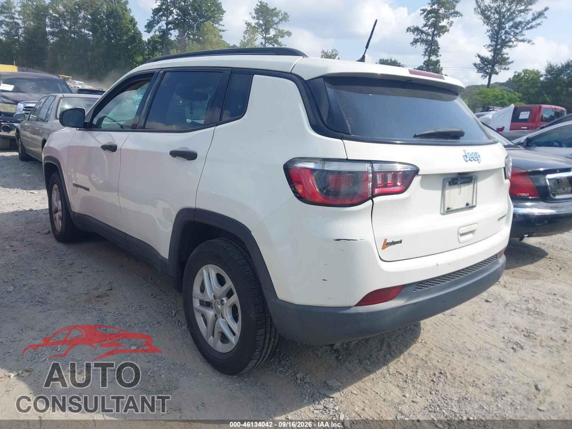 JEEP NEW COMPASS 2017 - 3C4NJCAB0HT659831