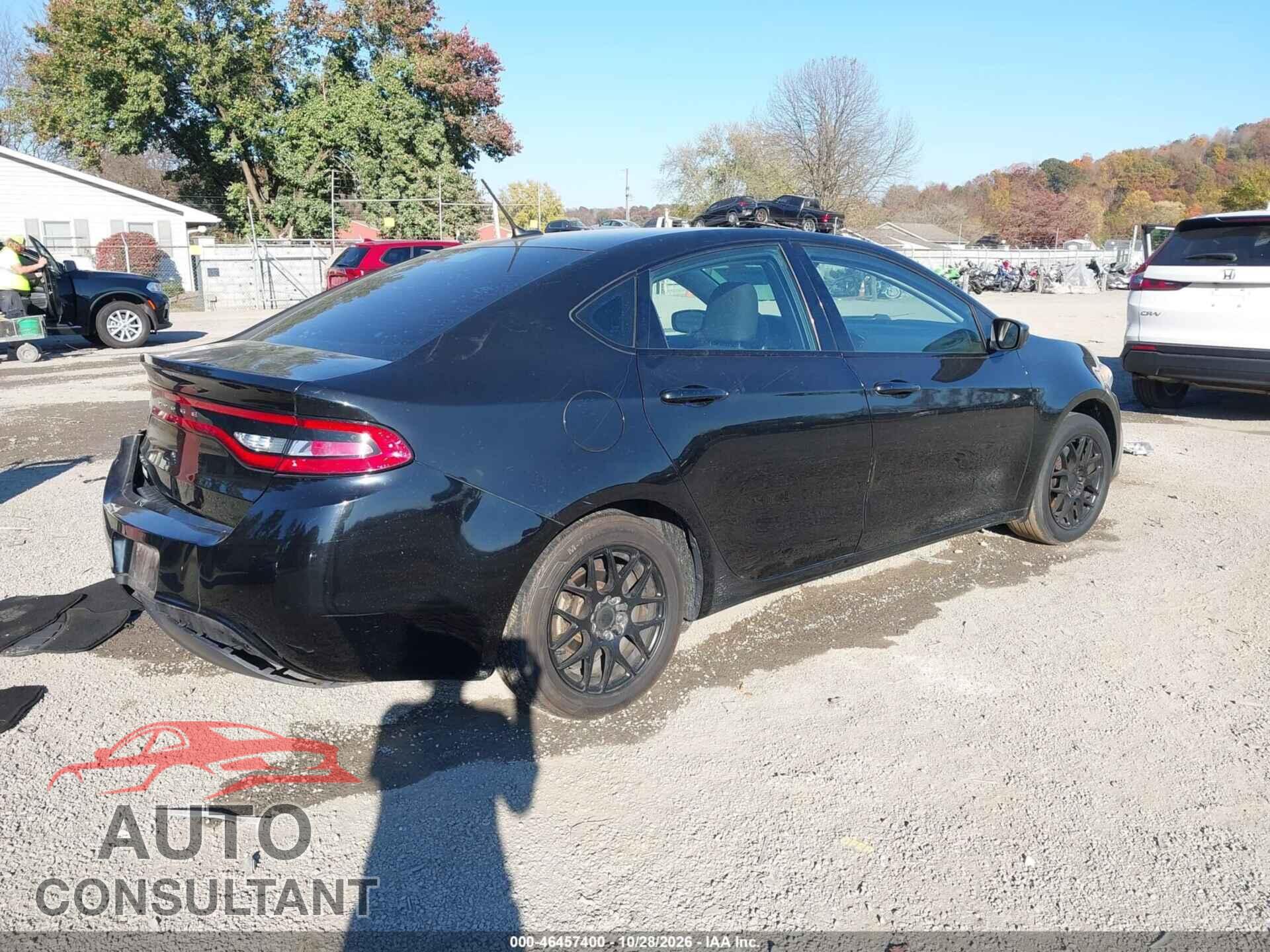 DODGE DART 2016 - 1C3CDFAA7GD544045