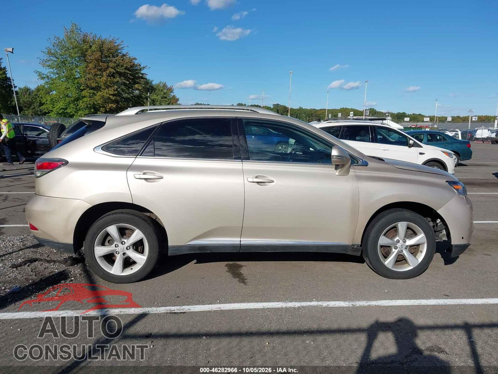 LEXUS RX 350 2013 - 2T2BK1BA7DC164643