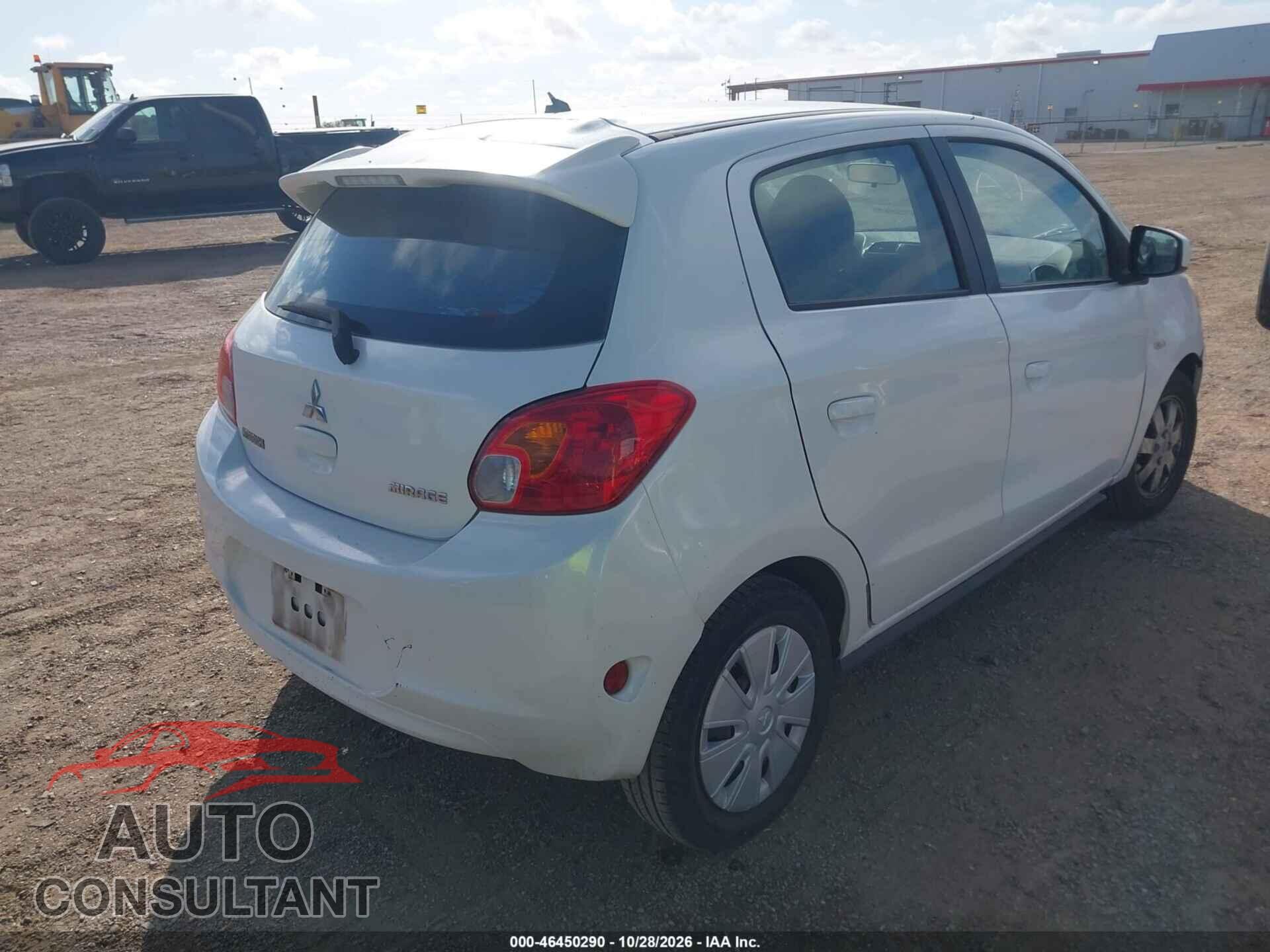 MITSUBISHI MIRAGE 2015 - ML32A3HJ4FH035111