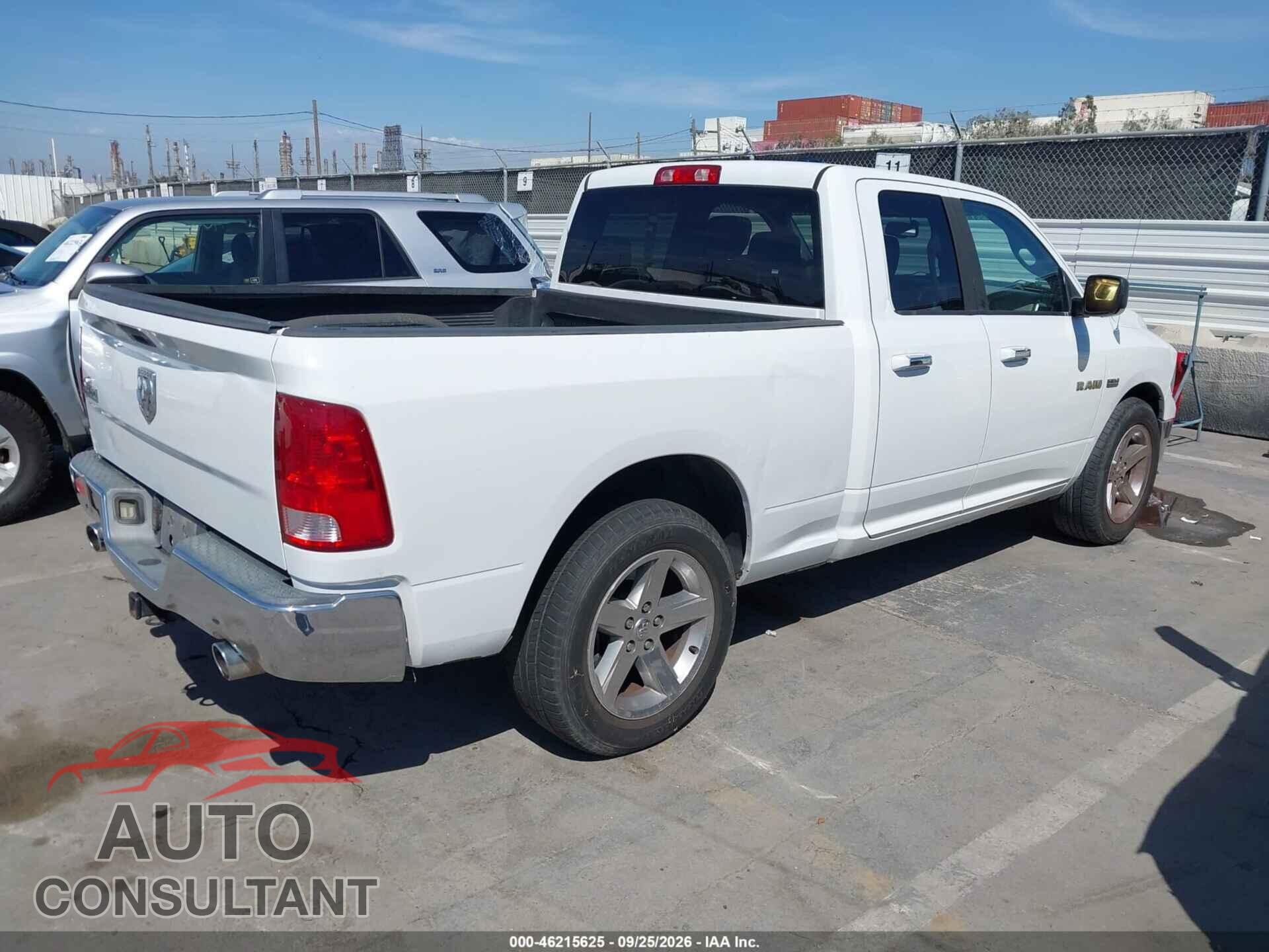 DODGE RAM 1500 2010 - 1D7RB1GT9AS162471