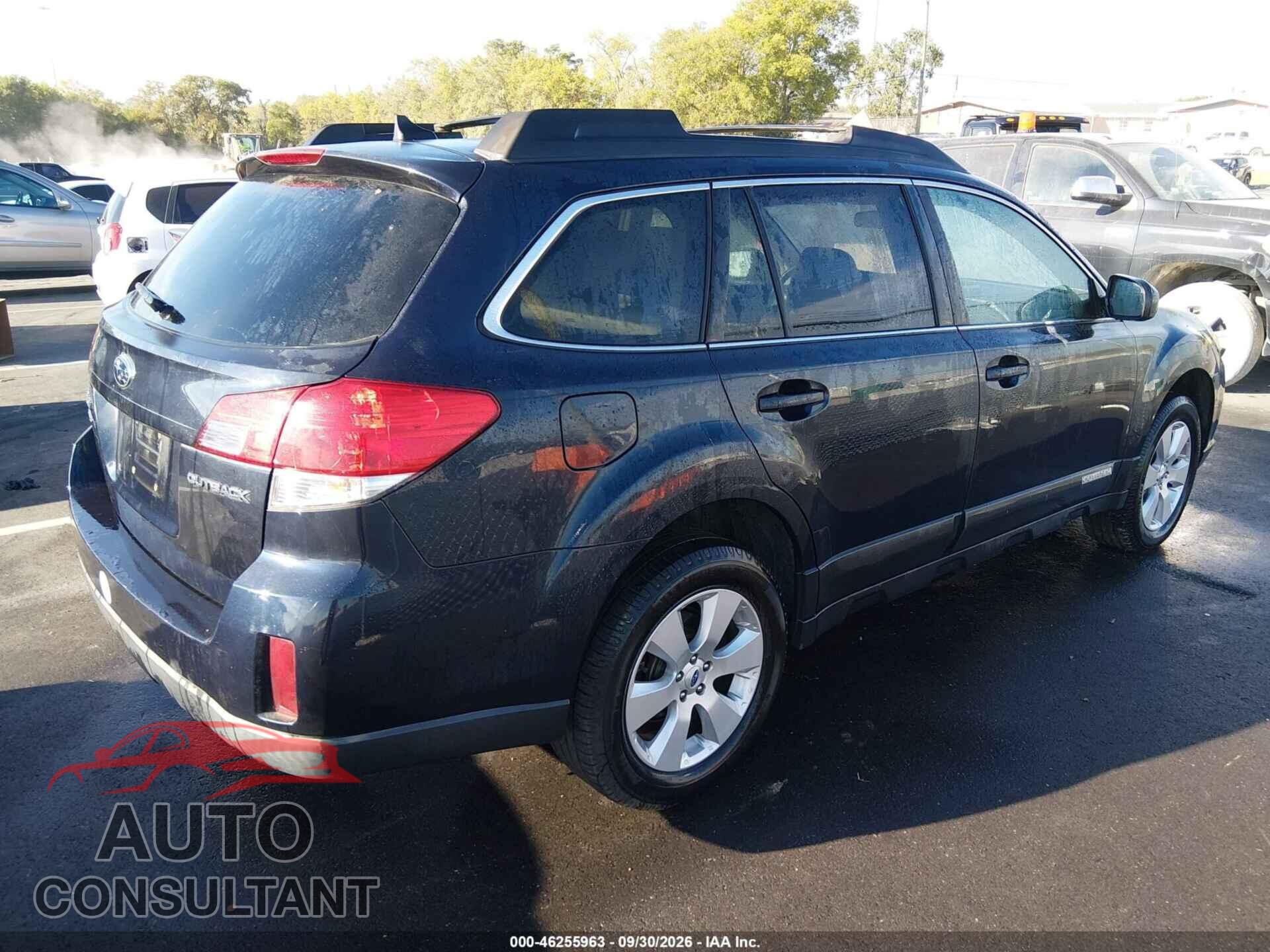 SUBARU OUTBACK 2012 - 4S4BRCJC6C3241326