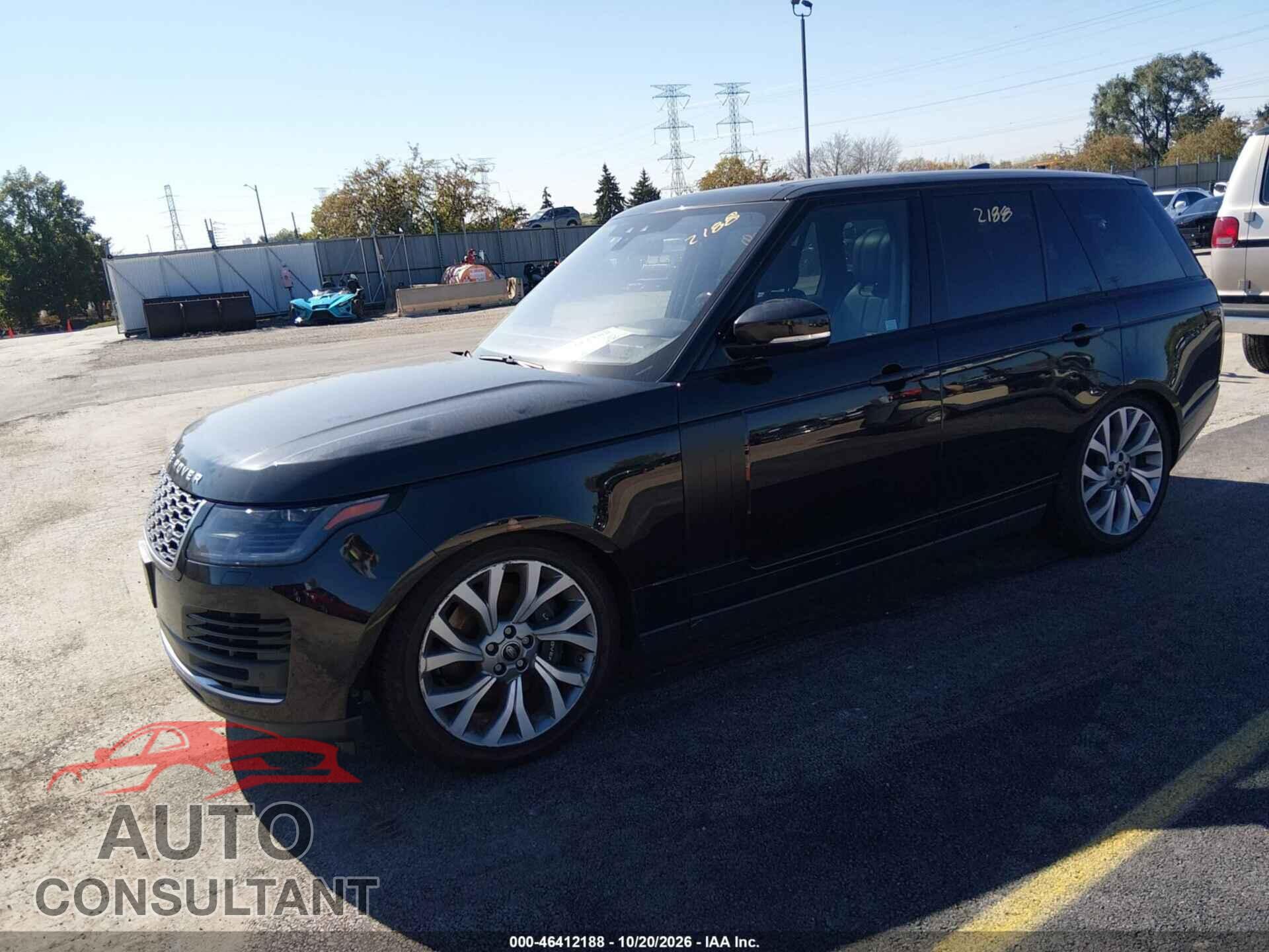 LAND ROVER RANGE ROVER 2020 - SALGS2RU9LA402875
