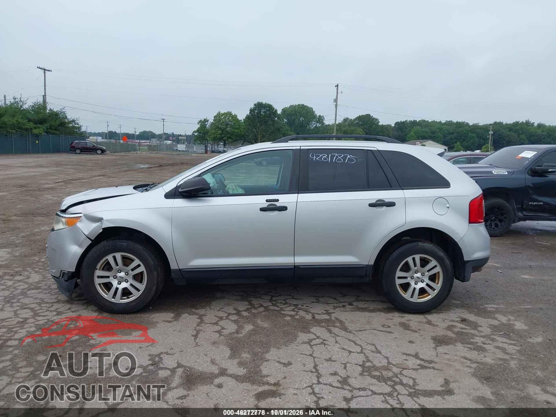 FORD EDGE 2012 - 2FMDK3GCXCBA10322