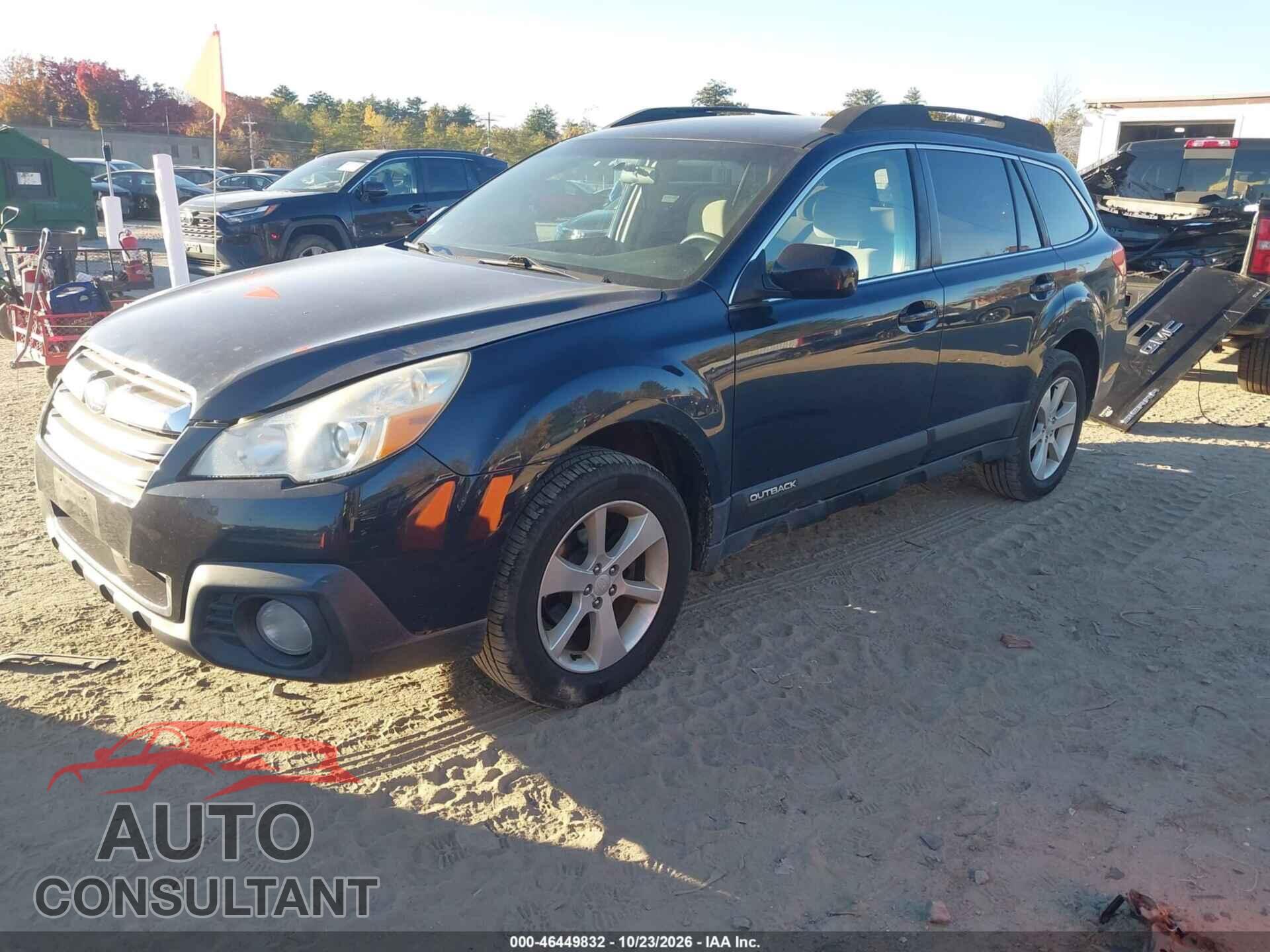 SUBARU OUTBACK 2013 - 4S4BRBCC4D3226431