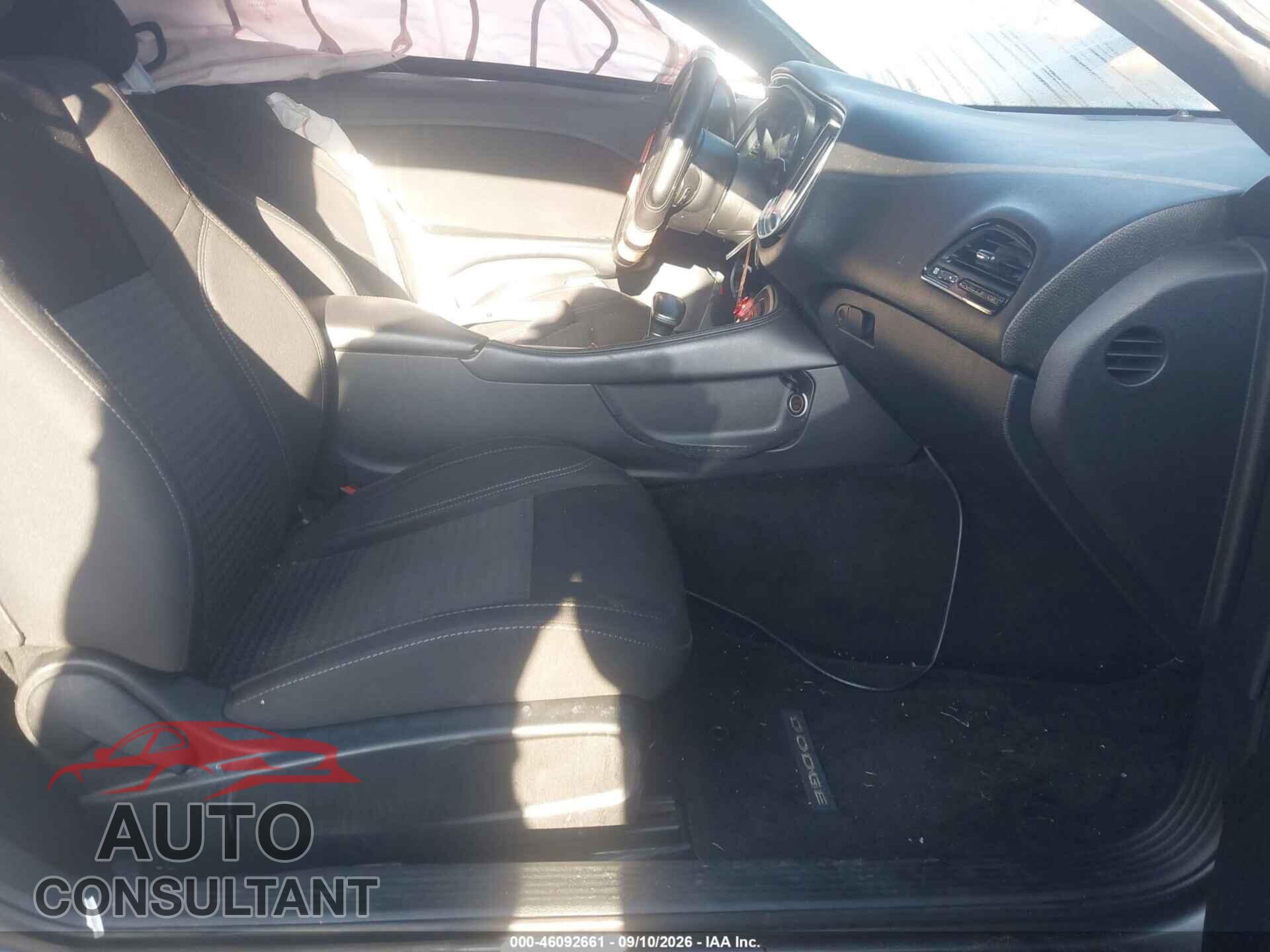 DODGE CHALLENGER 2015 - 2C3CDZAG9FH719323