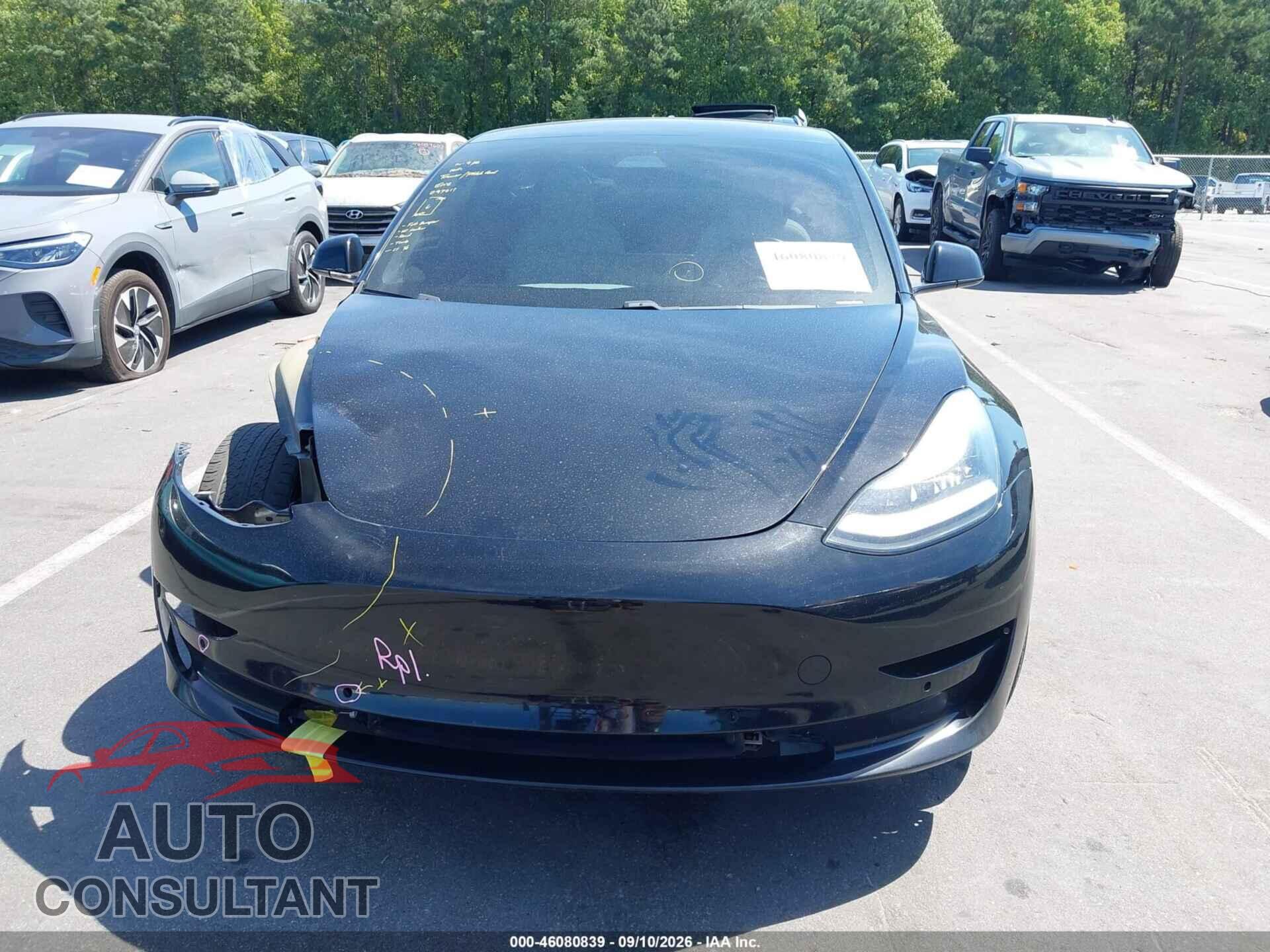 TESLA MODEL 3 2018 - 5YJ3E1EB2JF097011