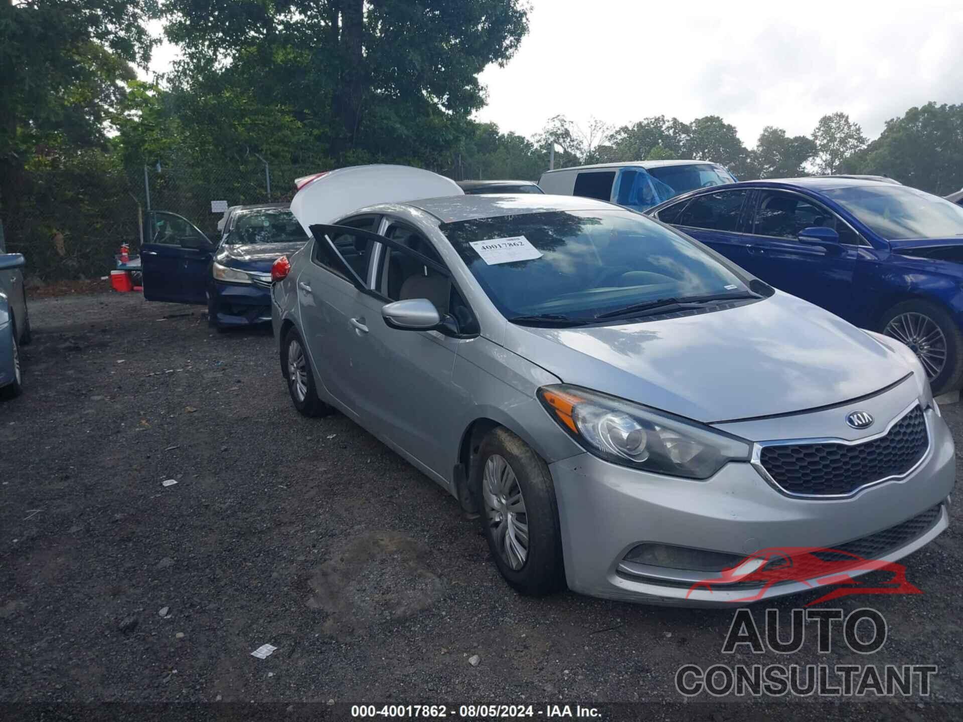 KIA FORTE 2016 - KNAFK4A61G5538005