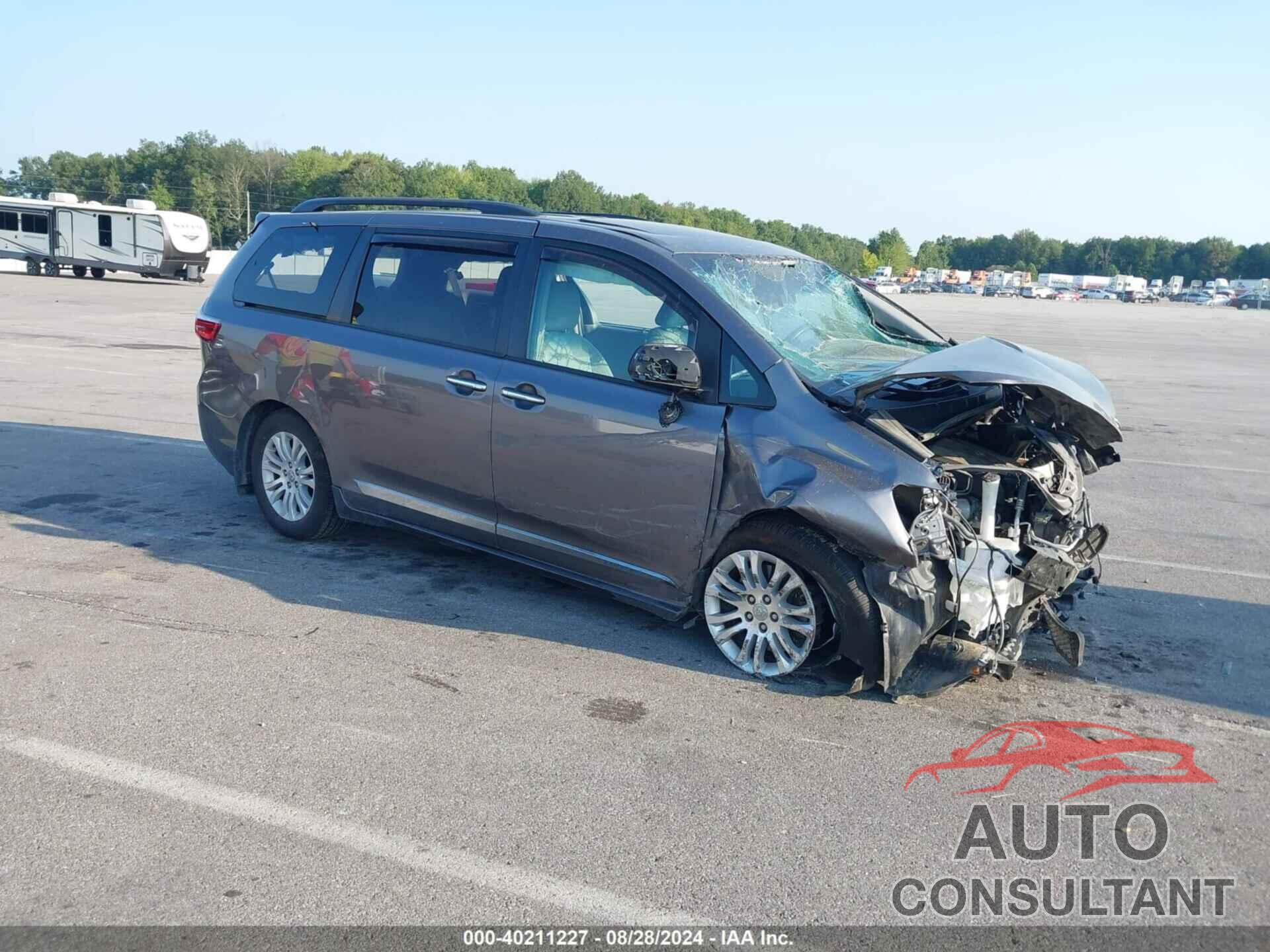 TOYOTA SIENNA 2017 - 5TDYZ3DC0HS878695