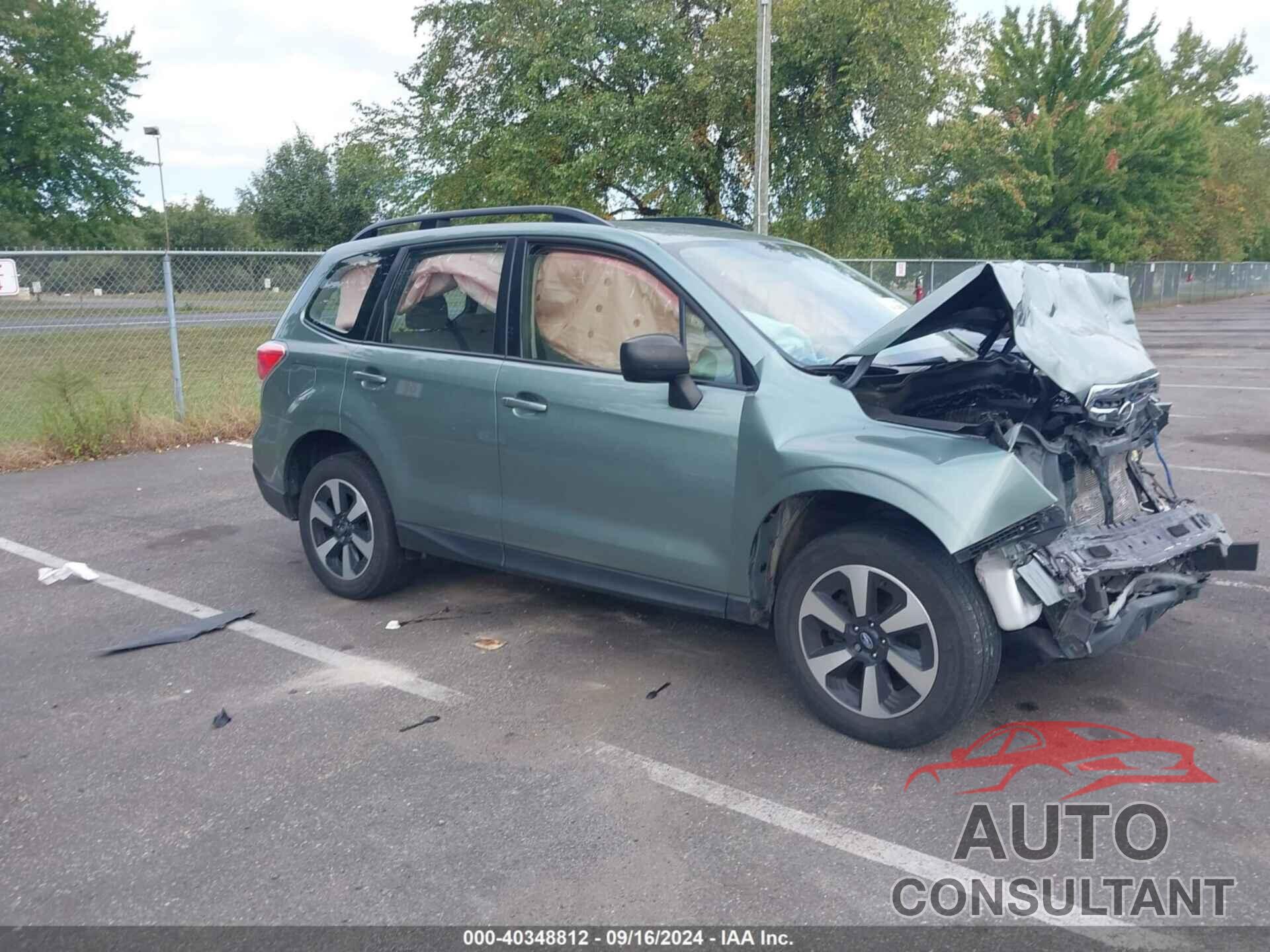 SUBARU FORESTER 2017 - JF2SJABC8HH575206