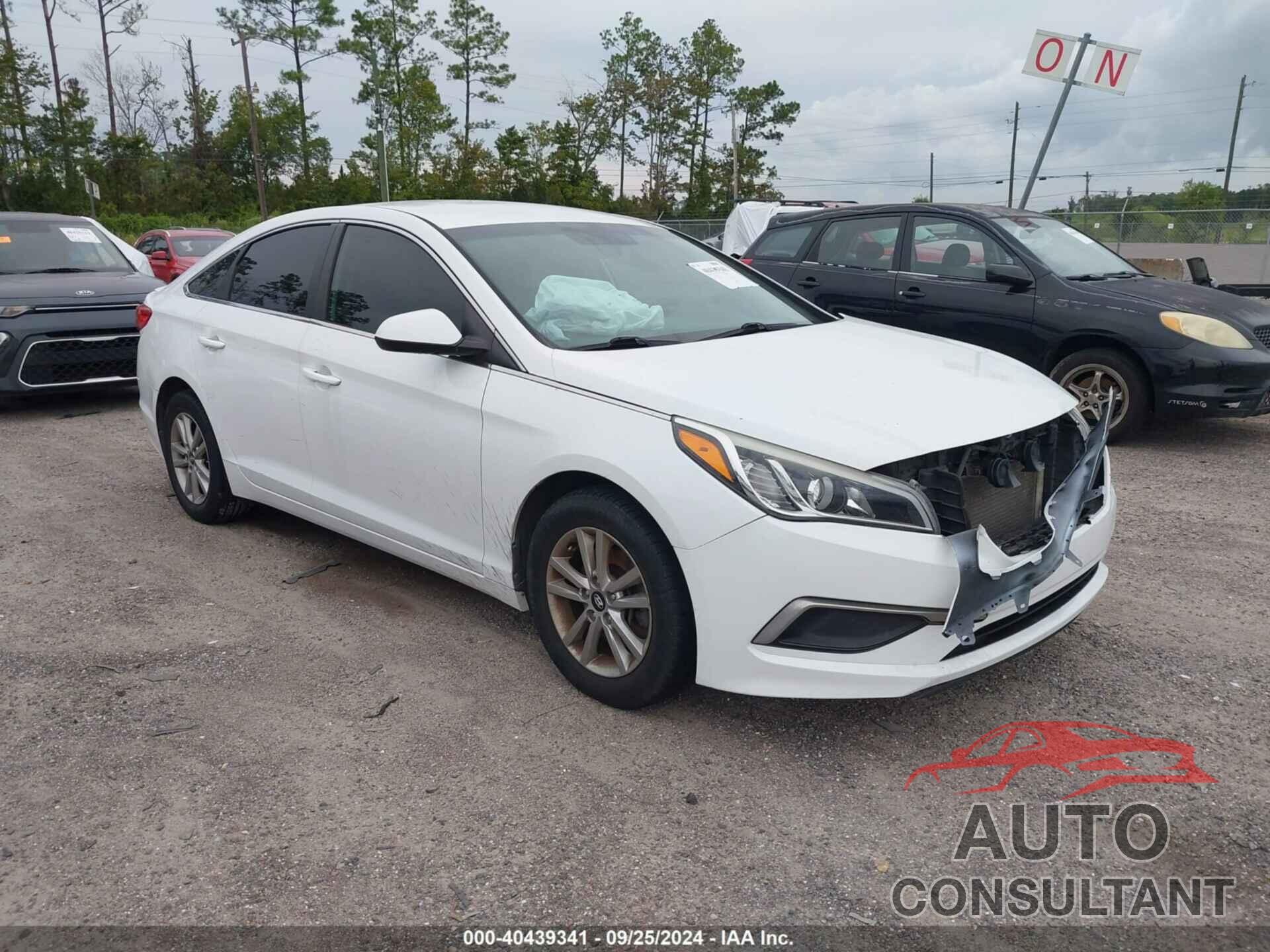 HYUNDAI SONATA 2017 - 5NPE24AFXHH492027