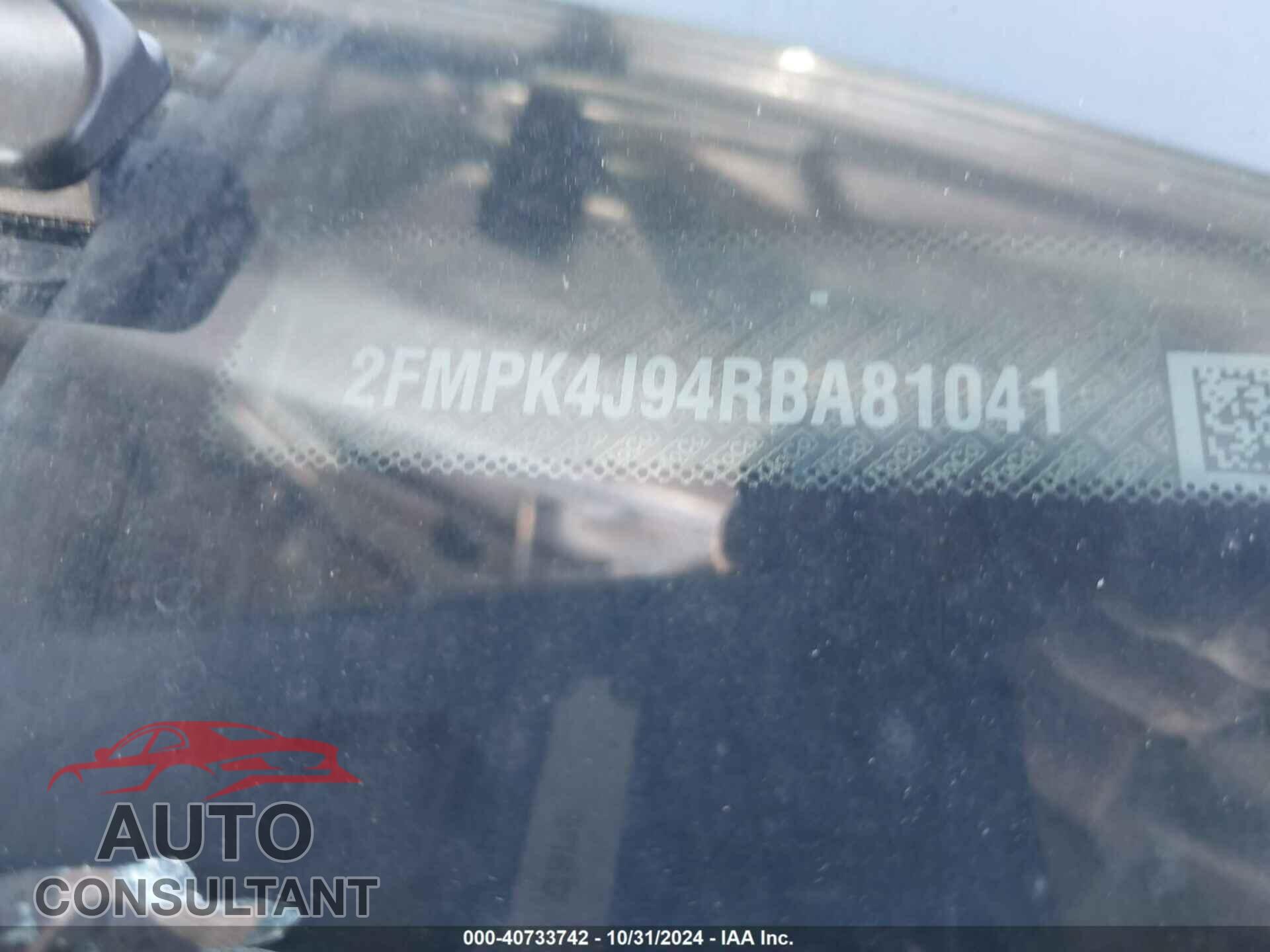 FORD EDGE 2024 - 2FMPK4J94RBA81041