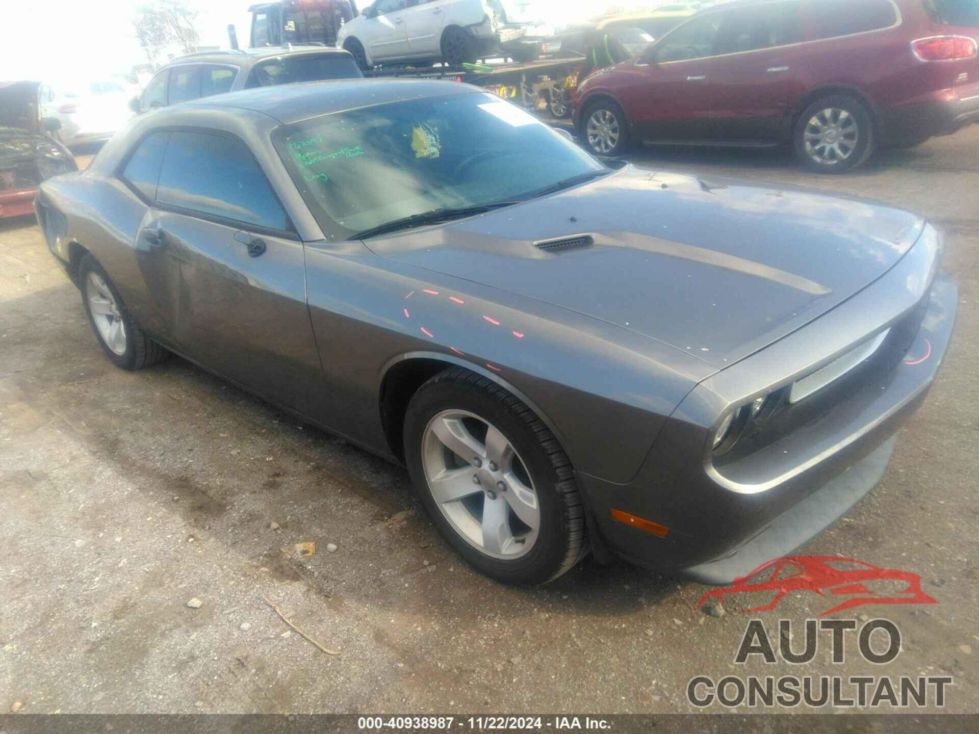 DODGE CHALLENGER 2012 - 2C3CDYAG9CH155453