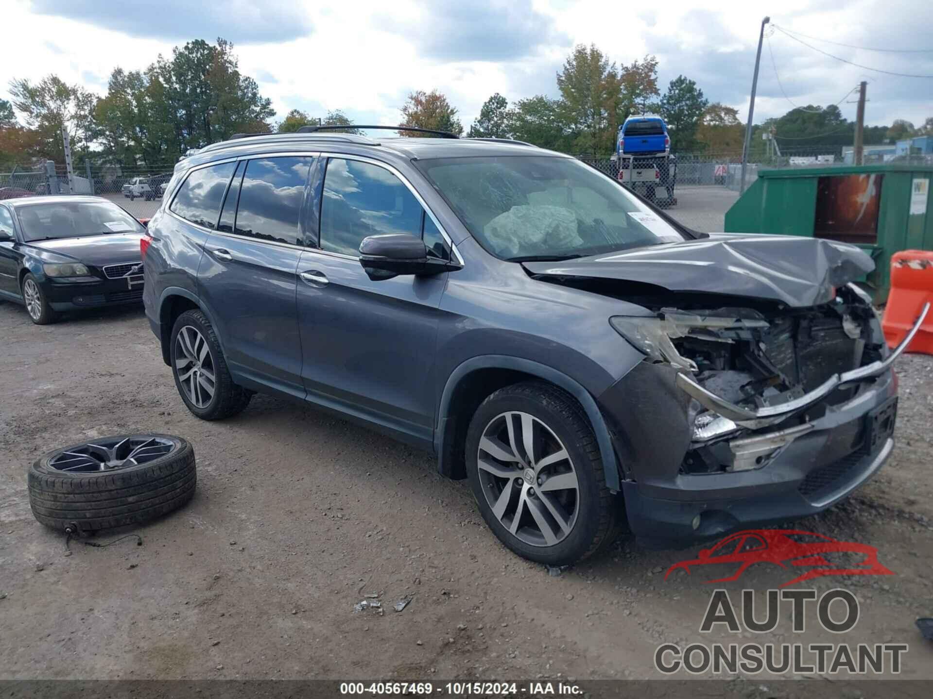 HONDA PILOT 2016 - 5FNYF6H91GB011351