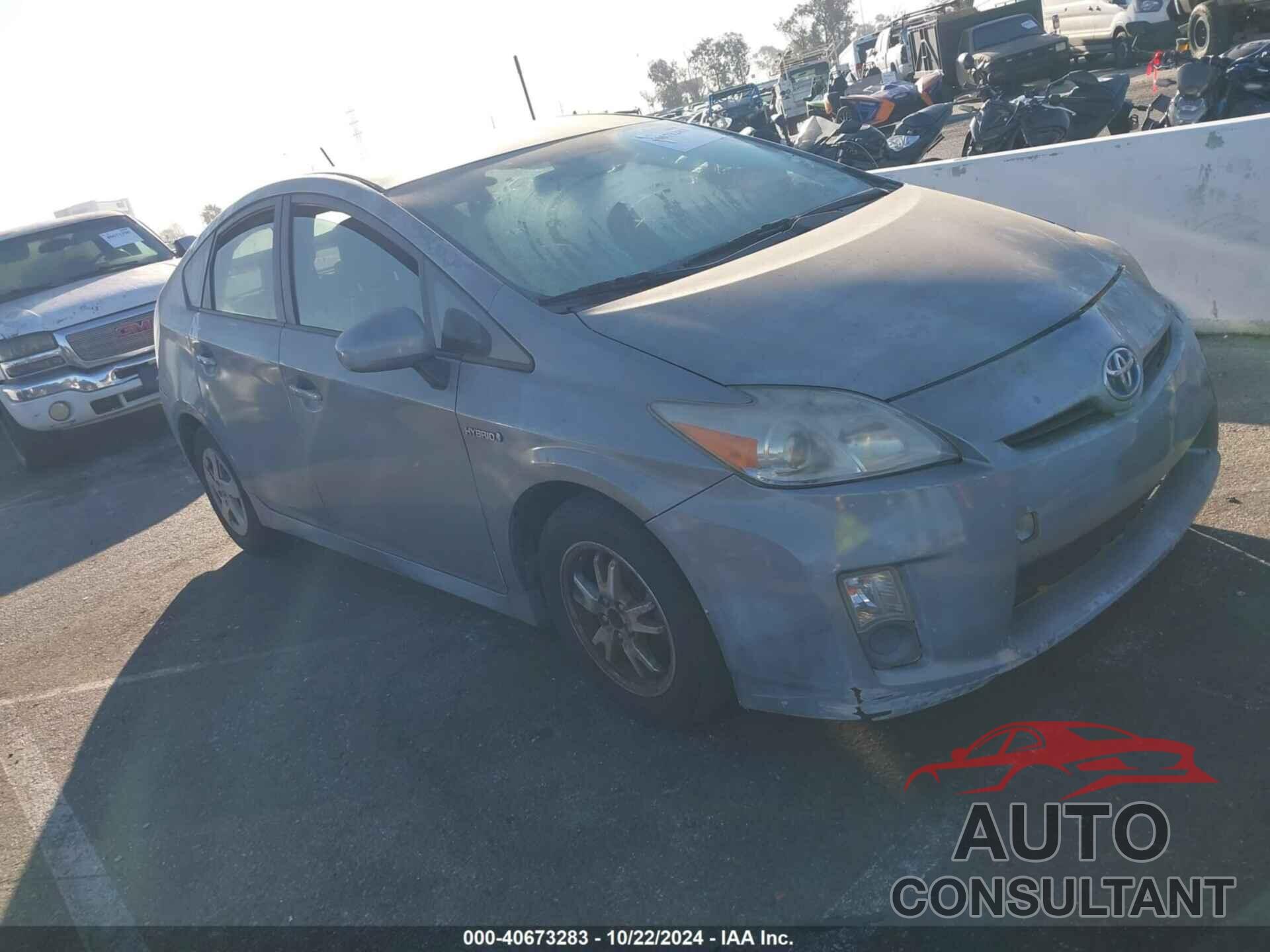 TOYOTA PRIUS 2010 - JTDKN3DU3A0140375