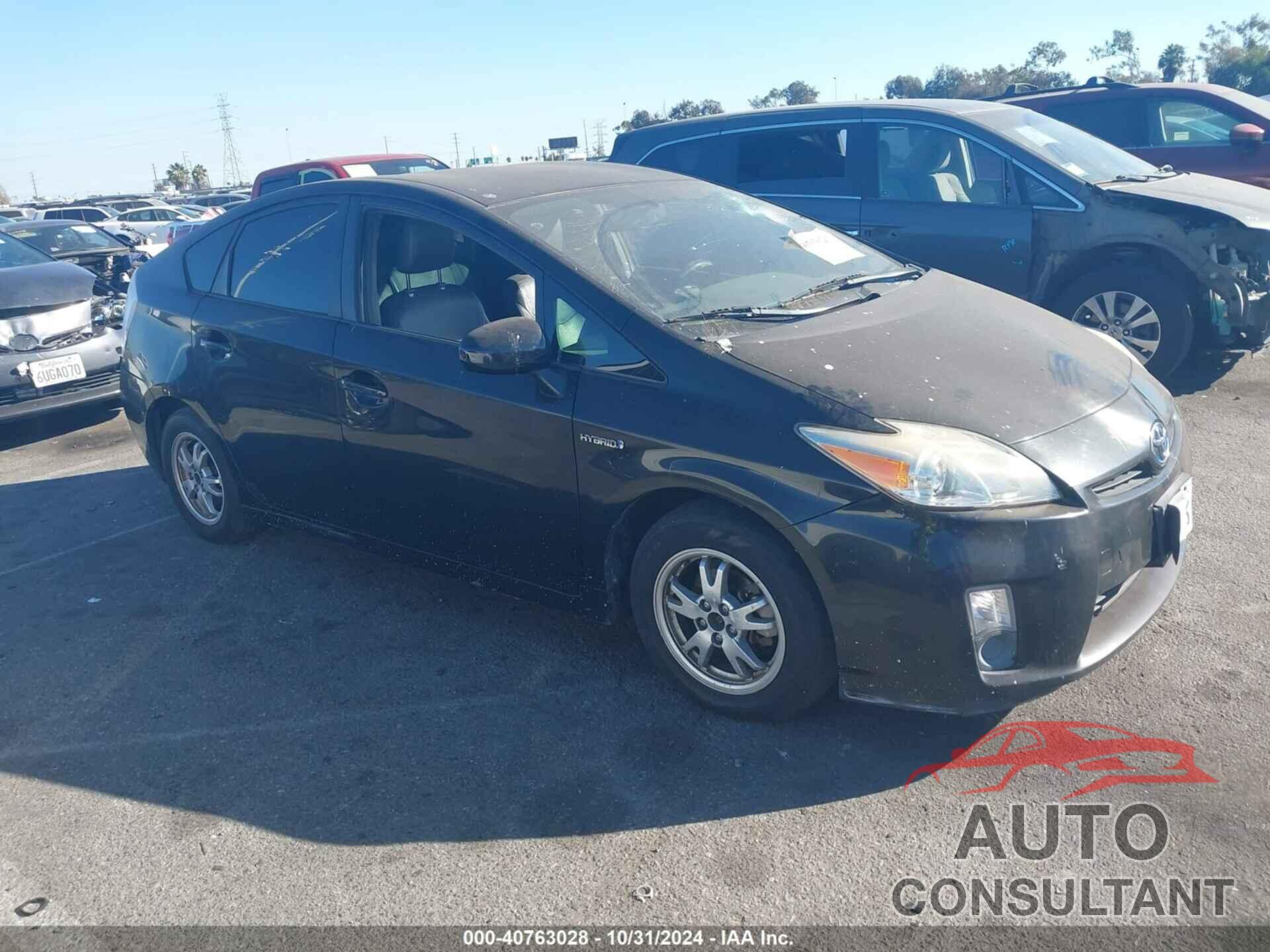 TOYOTA PRIUS 2010 - JTDKN3DU1A5216954