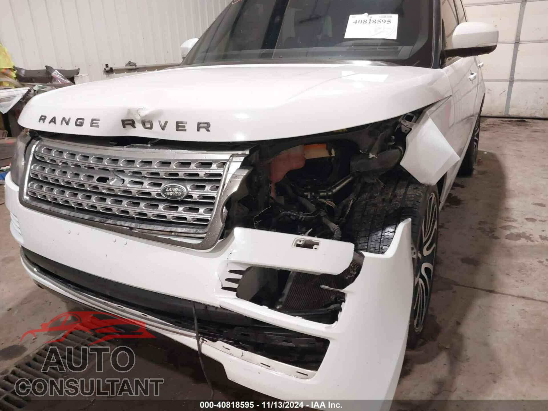 LAND ROVER RANGE ROVER 2016 - SALGS2EF0GA291601