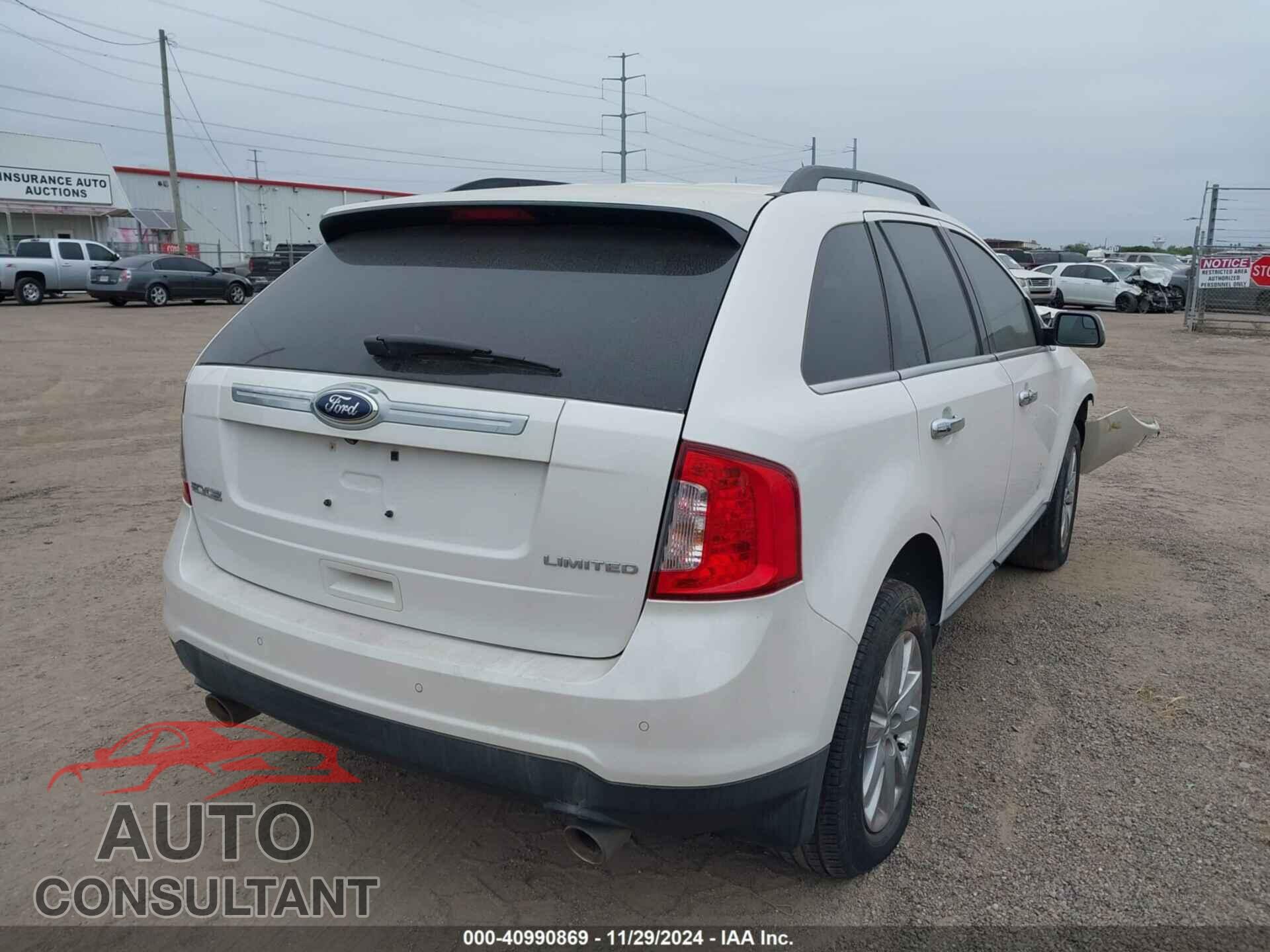 FORD EDGE 2013 - 2FMDK3KC0DBC48544