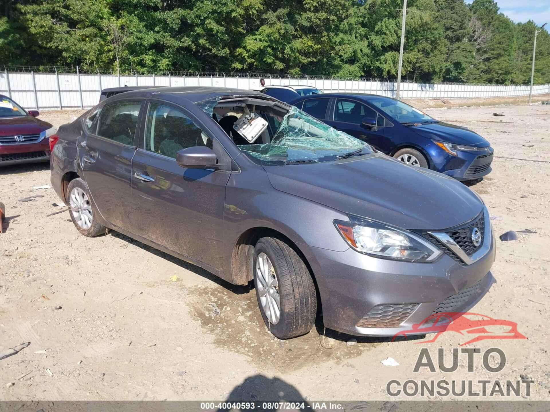 NISSAN SENTRA 2019 - 3N1AB7AP3KY435125