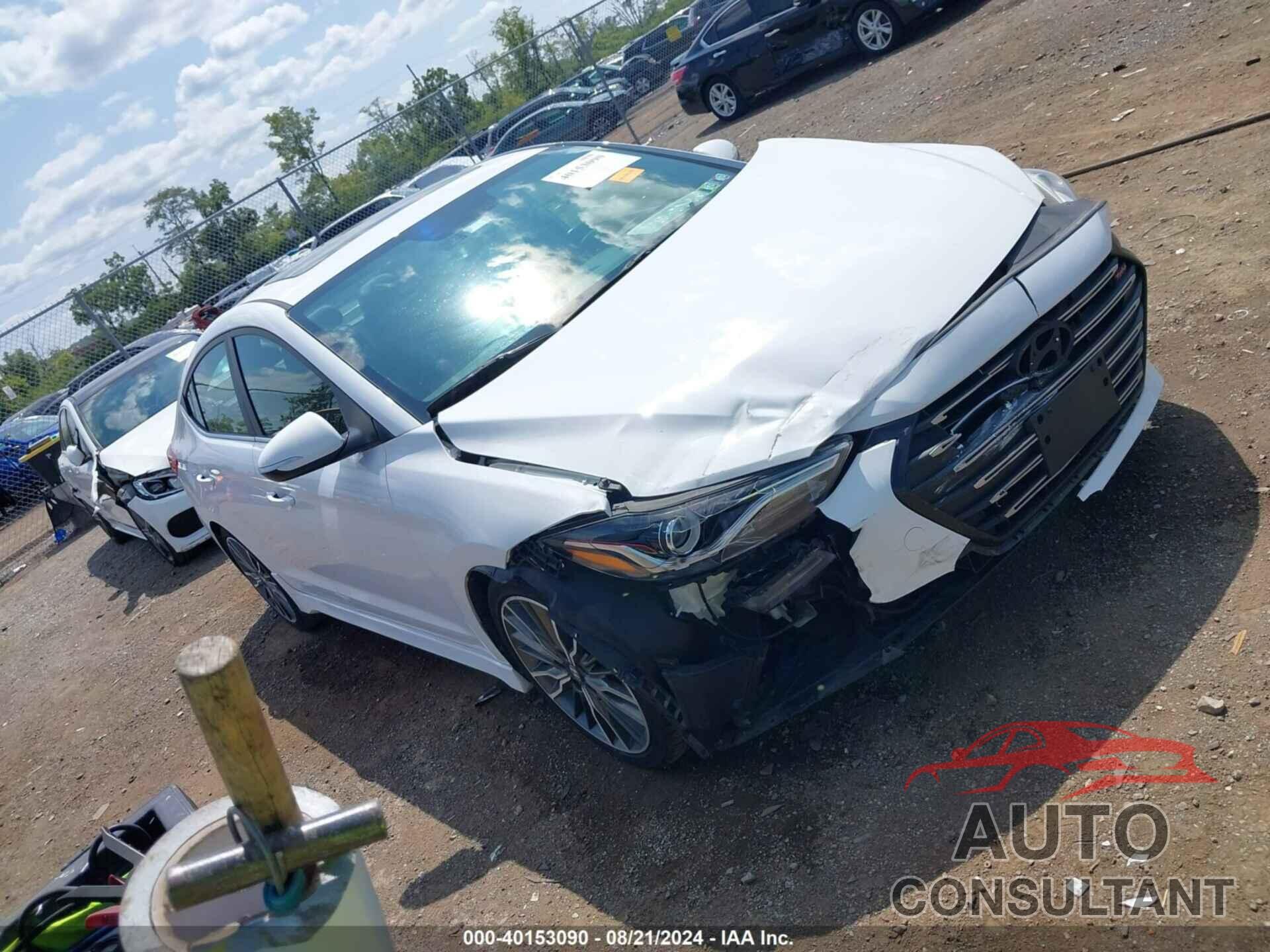 HYUNDAI ELANTRA 2017 - KMHD04LB1HU353238