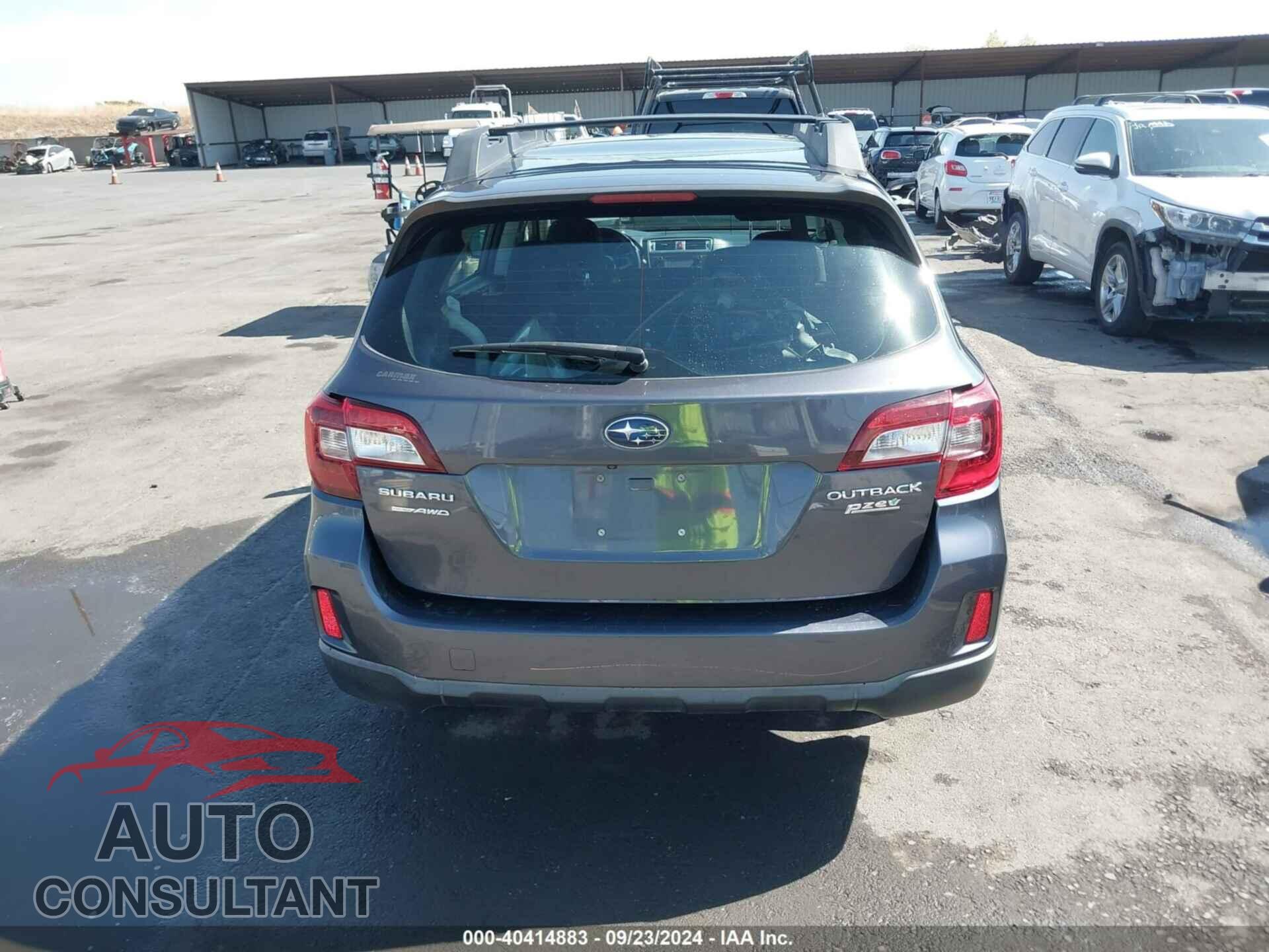 SUBARU OUTBACK 2017 - 4S4BSAAC2H3356554