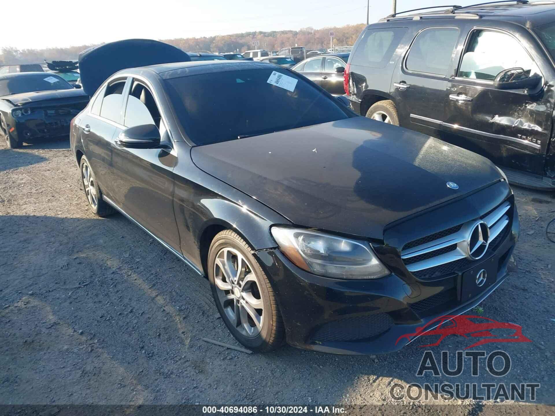MERCEDES-BENZ C 300 2017 - 55SWF4KB7HU194911