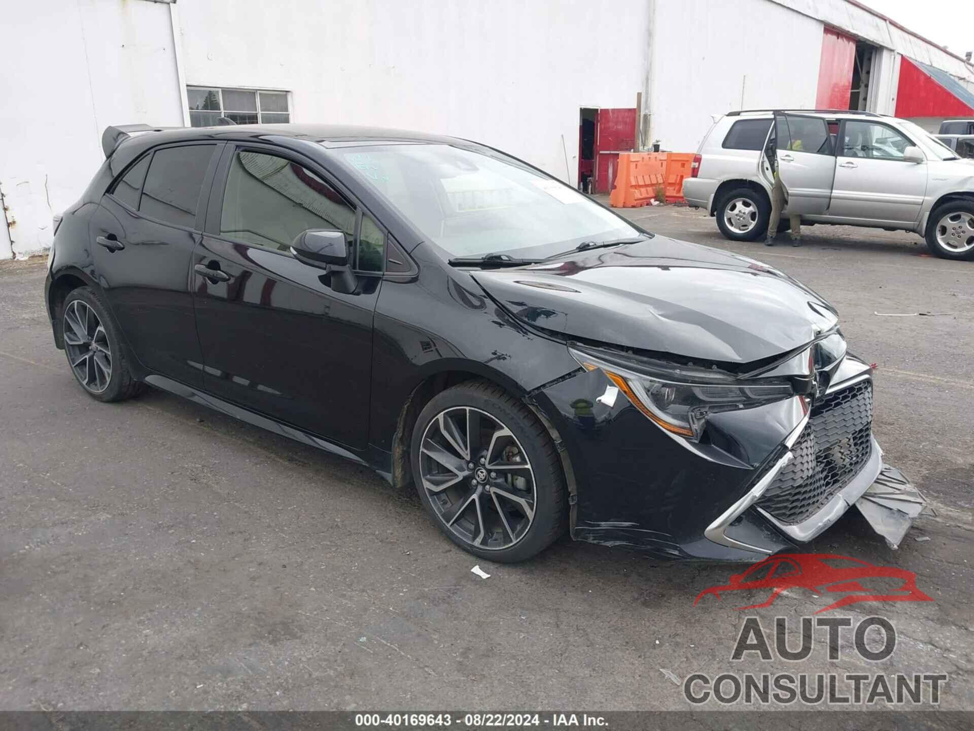 TOYOTA COROLLA 2019 - JTNK4RBE0K3005741