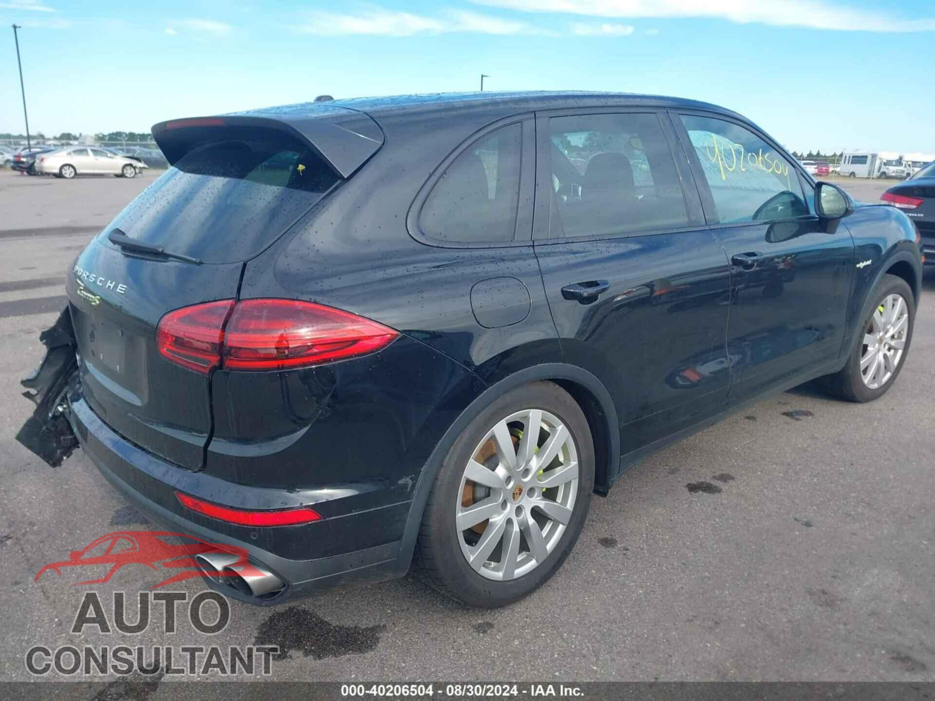 PORSCHE CAYENNE E-HYBRID 2015 - WP1AE2A21FLA53877