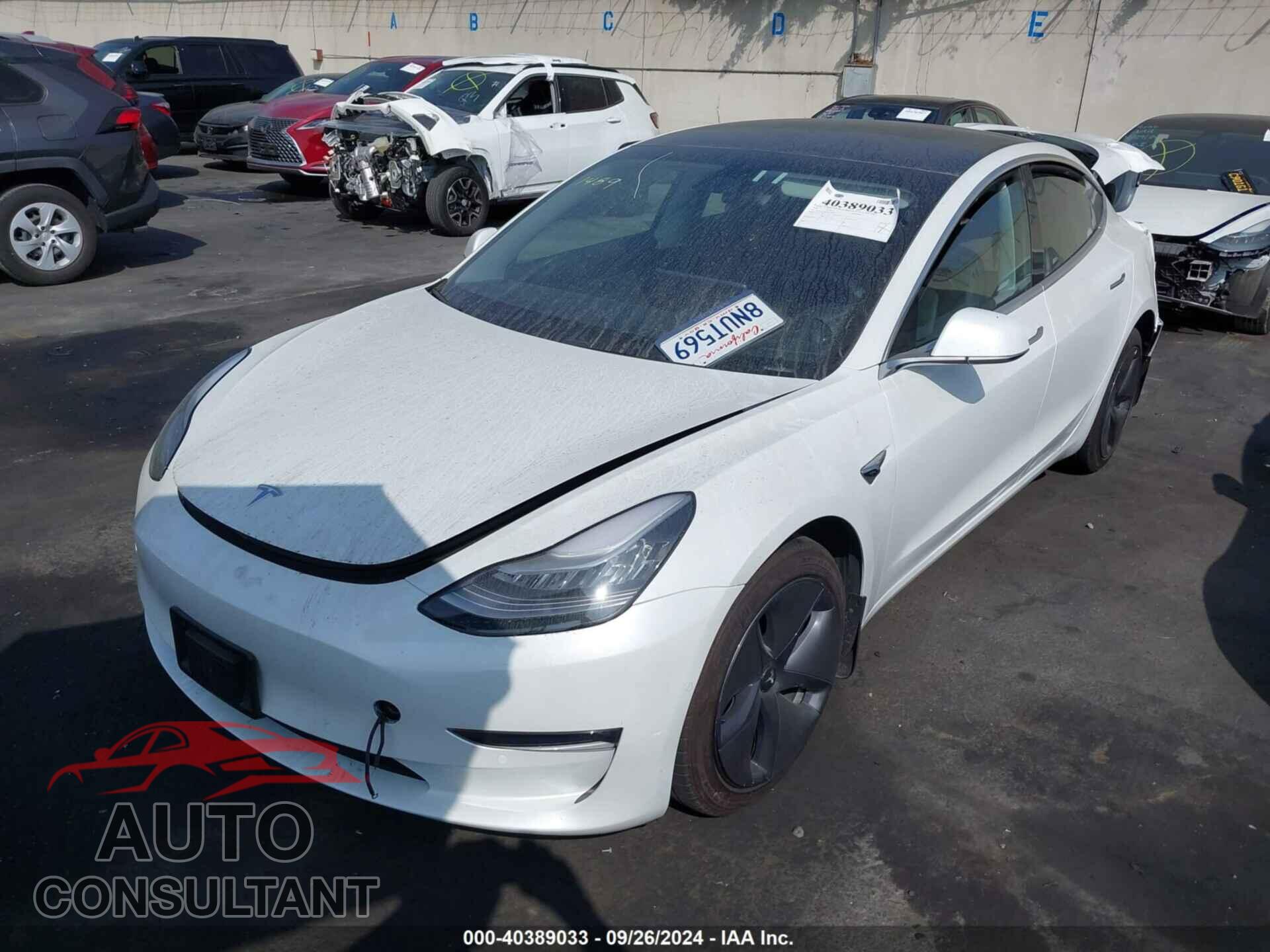 TESLA MODEL 3 2020 - 5YJ3E1EB2LF650369