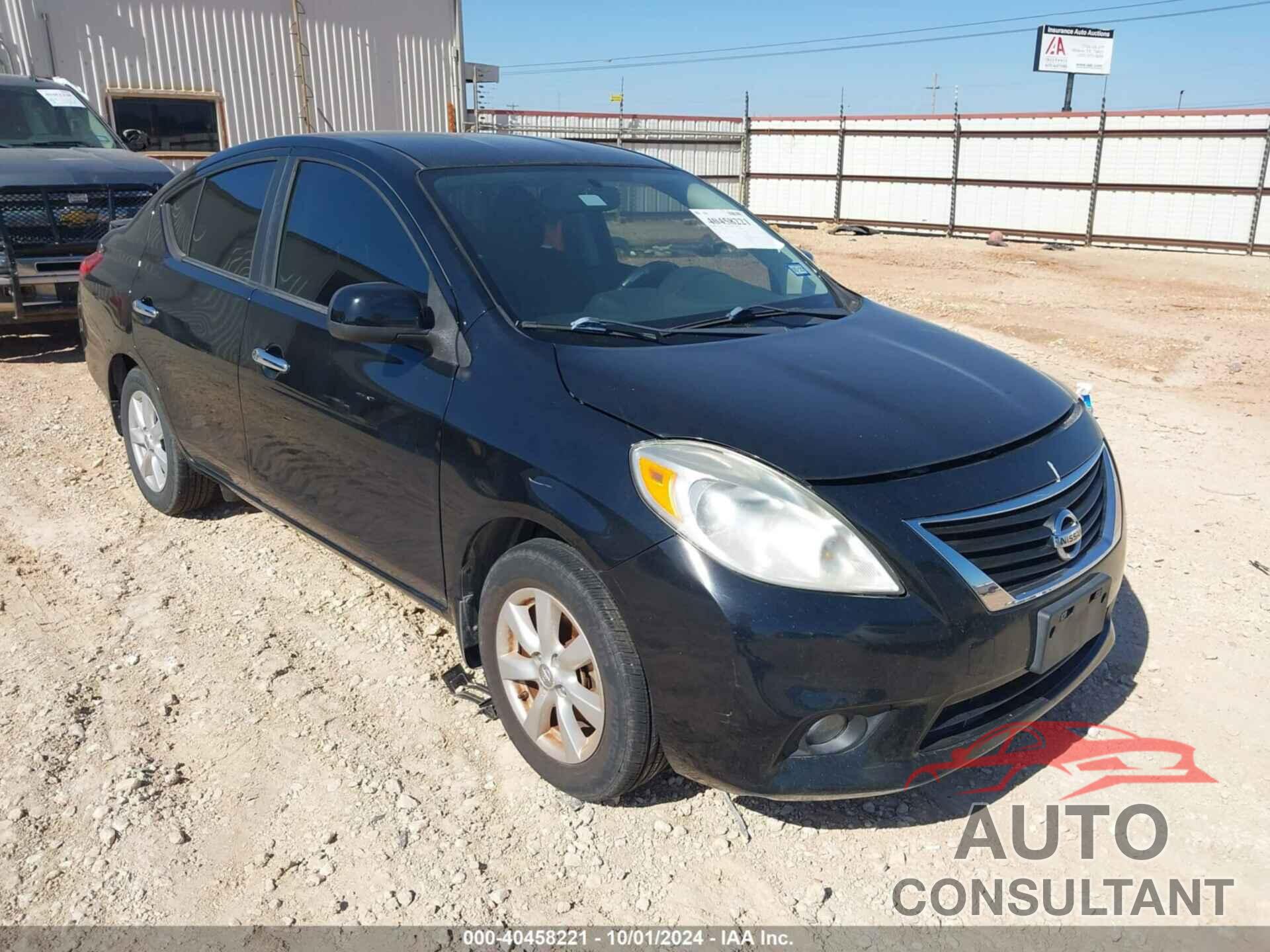 NISSAN VERSA 2013 - 3N1CN7AP0DL851665