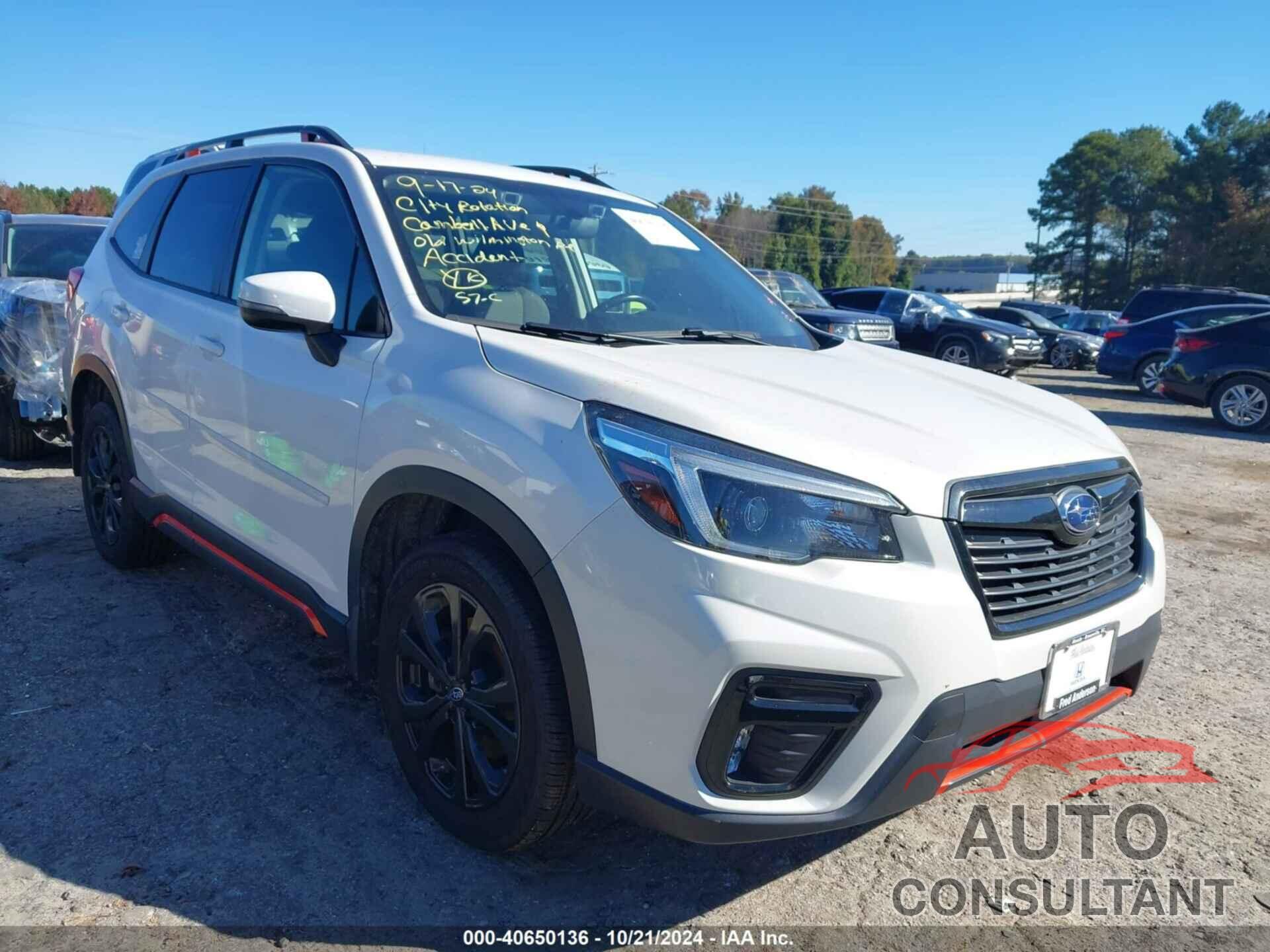 SUBARU FORESTER 2021 - JF2SKALC7MH426999