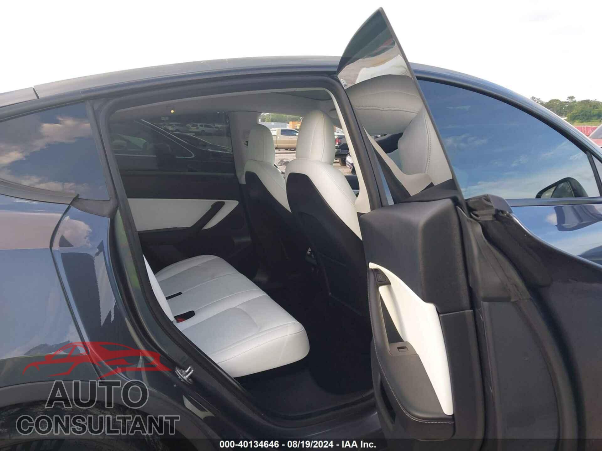 TESLA MODEL Y 2021 - 5YJYGDEEXMF124035