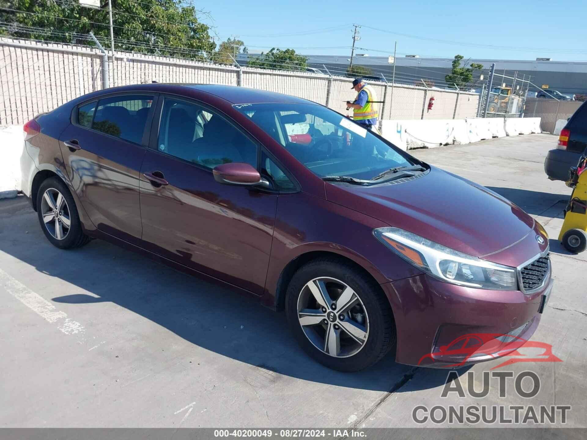 KIA FORTE 2018 - 3KPFL4A79JE244405