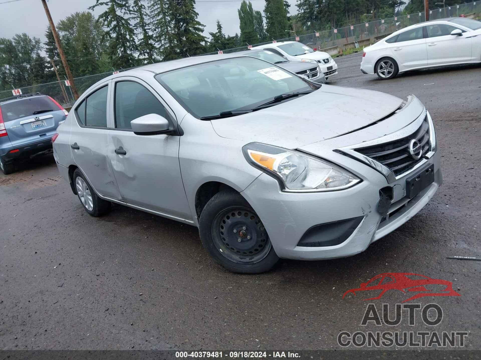 NISSAN VERSA 2019 - 3N1CN7AP7KL808096