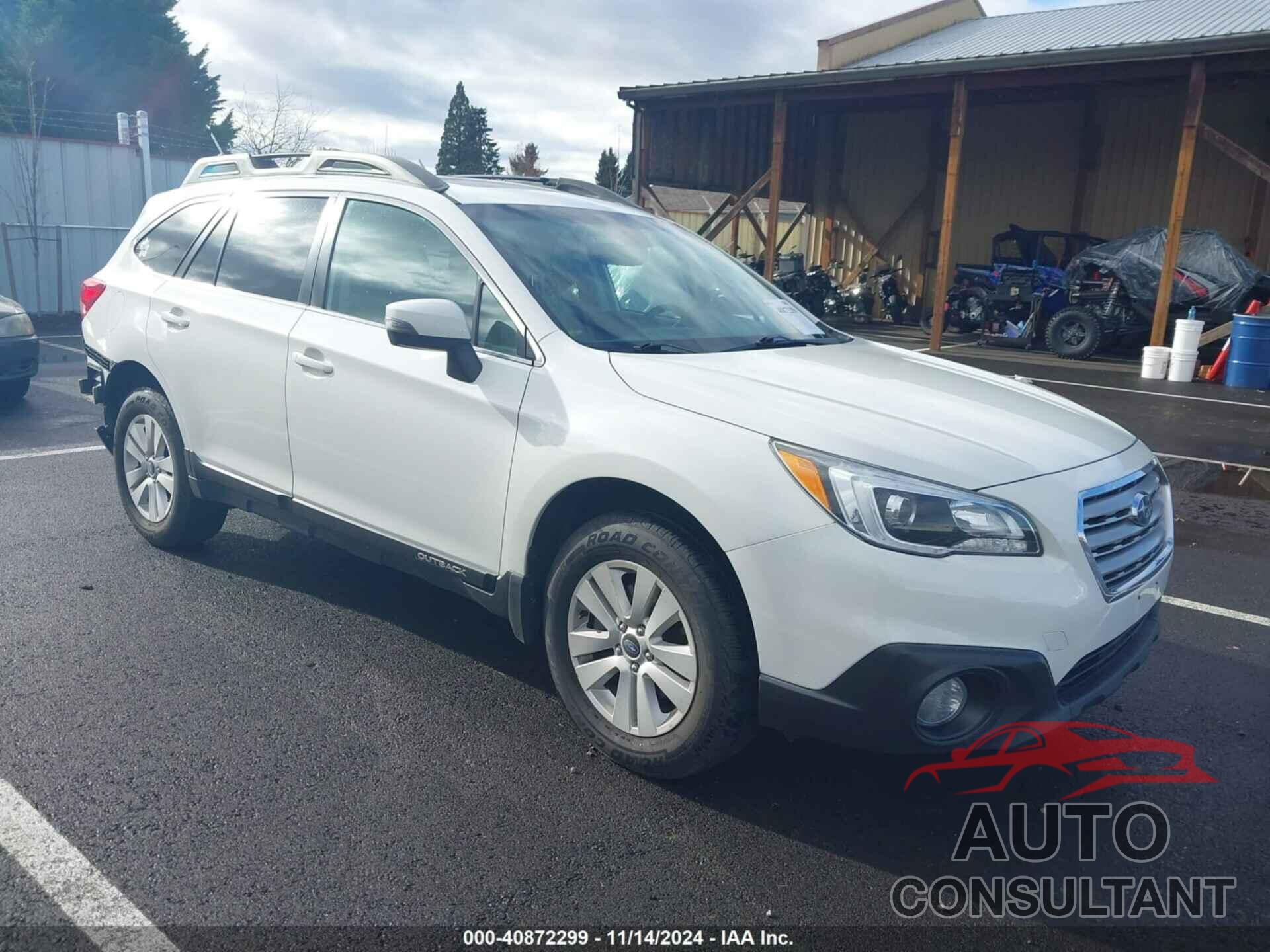 SUBARU OUTBACK 2017 - 4S4BSAHC0H3307407