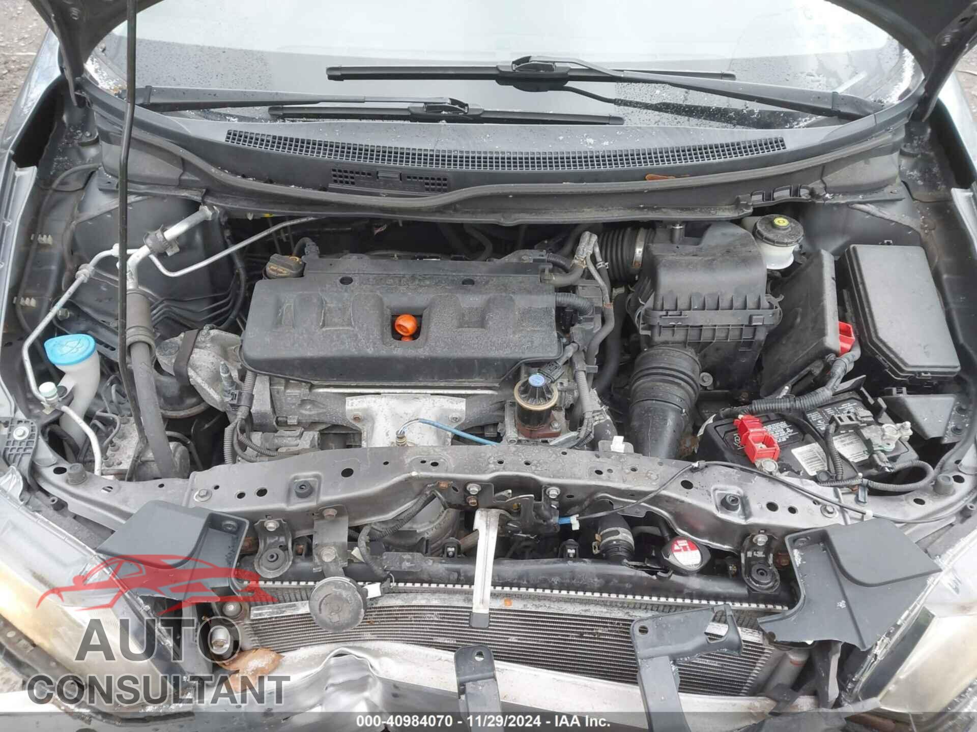 HONDA CIVIC 2012 - 19XFB2F55CE368785
