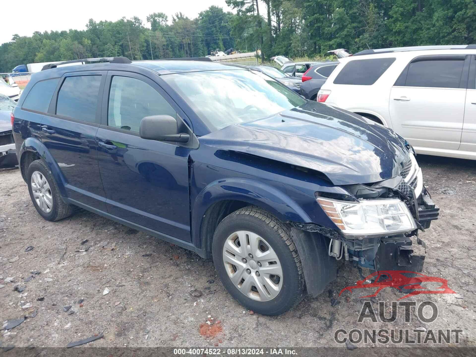 DODGE JOURNEY 2019 - 3C4PDCAB0KT868042