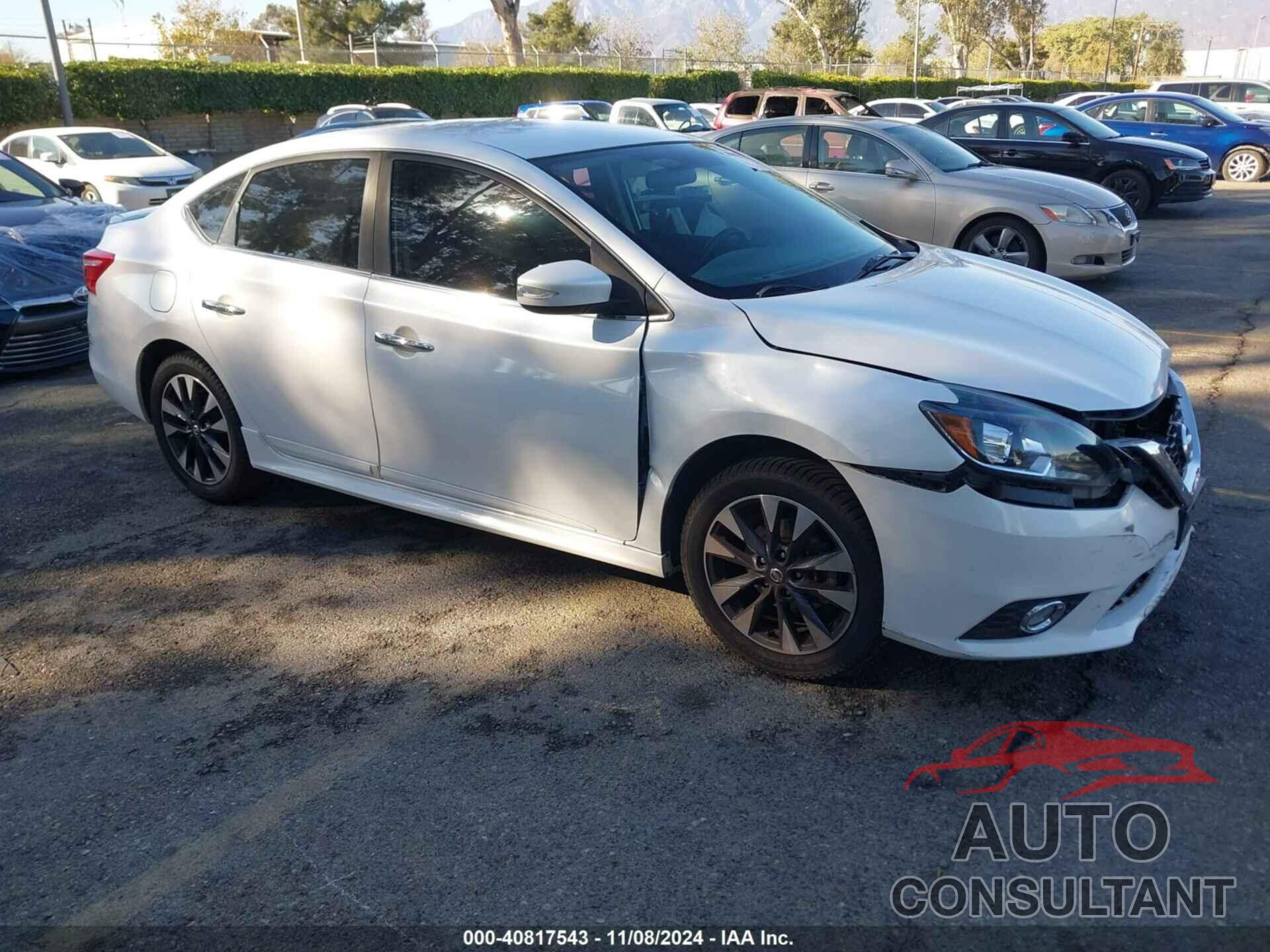 NISSAN SENTRA 2018 - 3N1AB7AP9JY344830