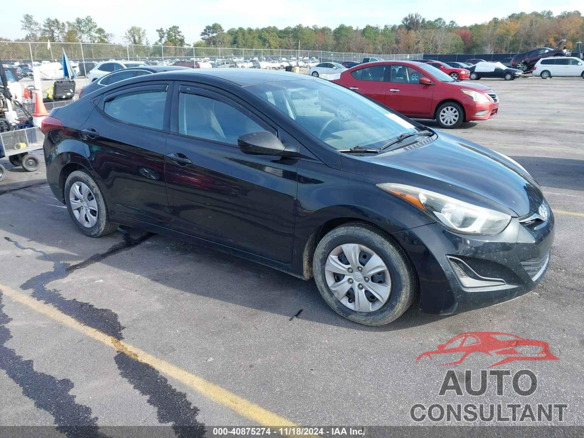 HYUNDAI ELANTRA 2016 - 5NPDH4AE8GH789023